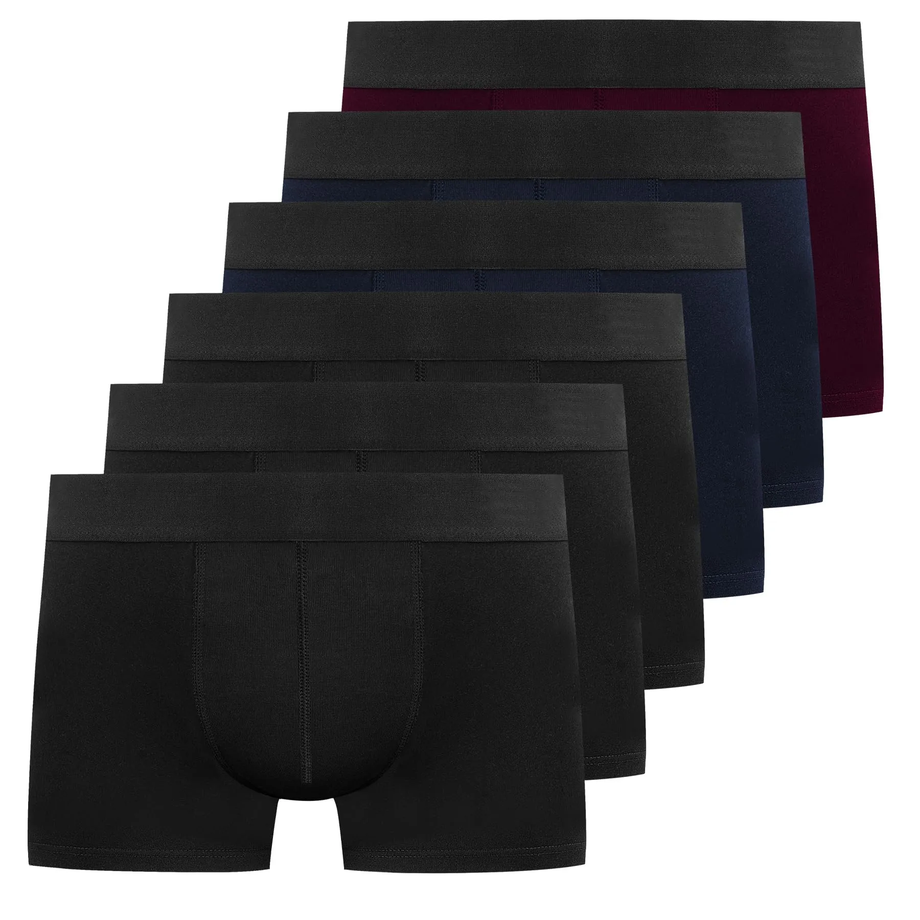 YouShow Boxer Uomo in Cotone Elasticizzato, 6 Pezzi - immagine 1