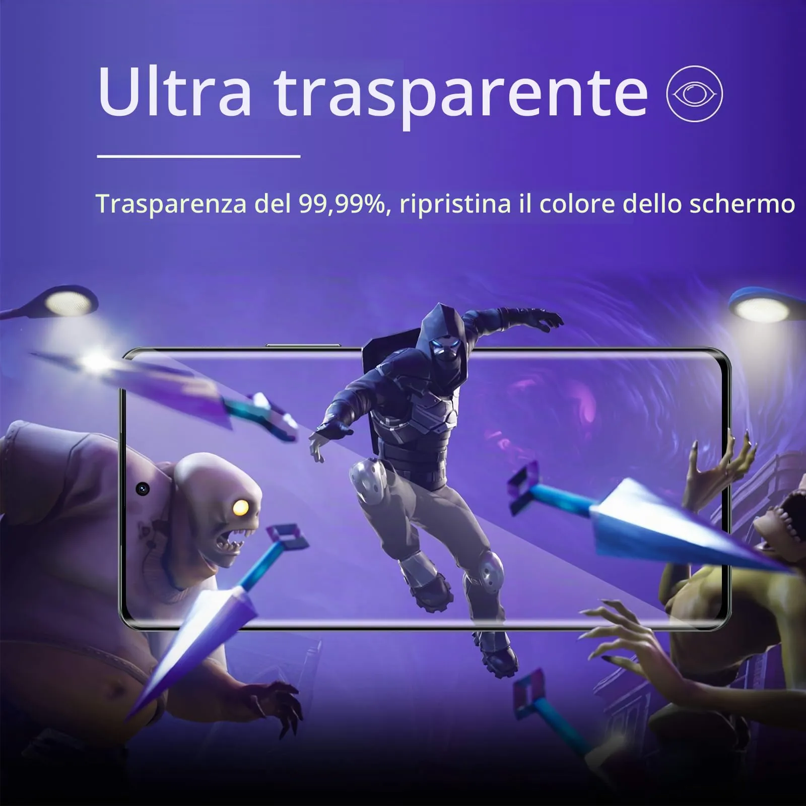 ELYCO Vetro Temperato per Realme GT 6/GT 6T, 2+2 Pezzi - immagine 6