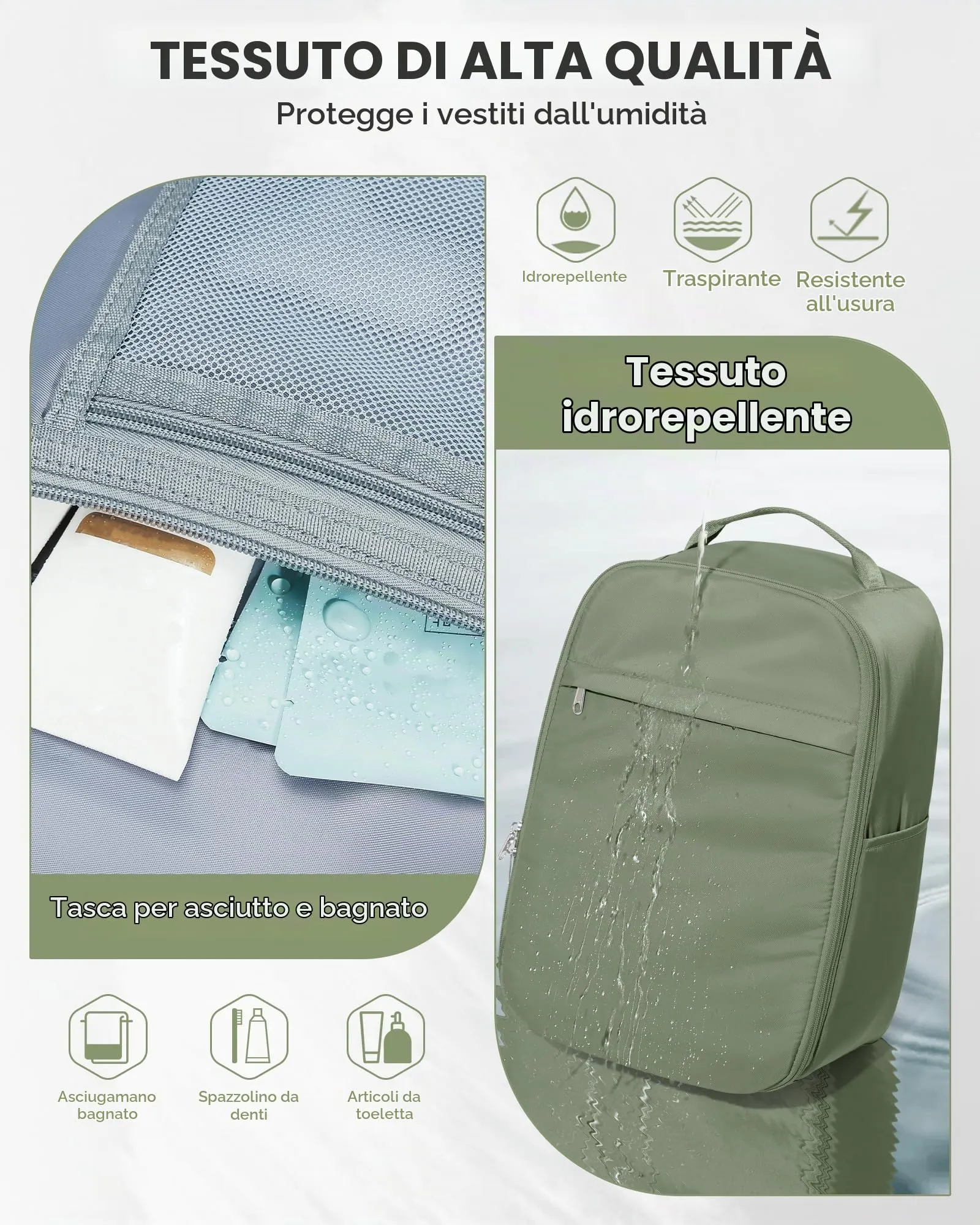 SZLX Zaino da Viaggio Sottovuoto con Pompa, Bagaglio a Mano per Ryanair, Wizzair, Easyjet (45x36x20cm), Impermeabile per Laptop 14 Pollici - immagine 9