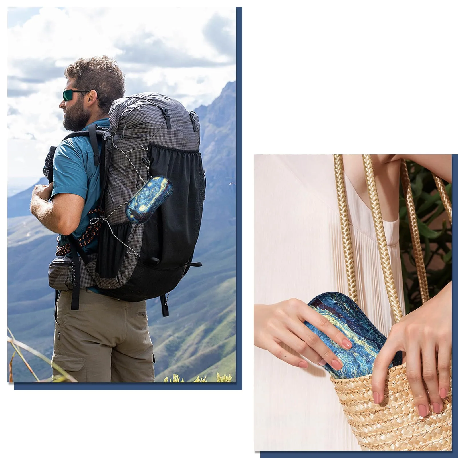 FINTIE Custodia Occhiali da Sole e Vista Unisex - immagine 7