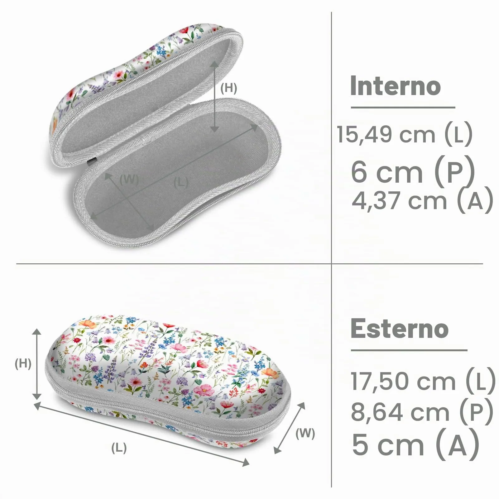 FINTIE Custodia Occhiali da Sole e Vista per Donna e Uomo - immagine 3