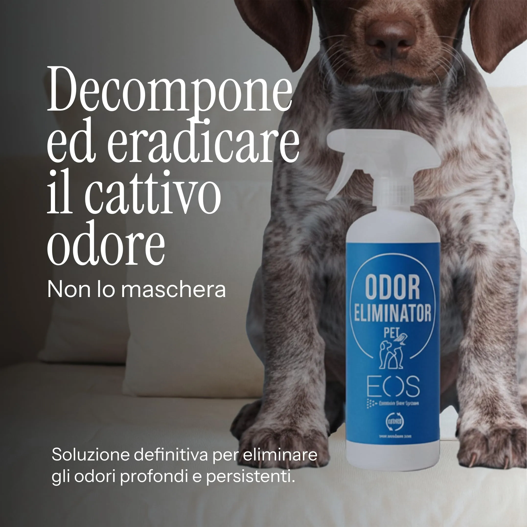 EOS Elimina Odori Animali Domestici Spray Neutralizzatore 1L - immagine 2