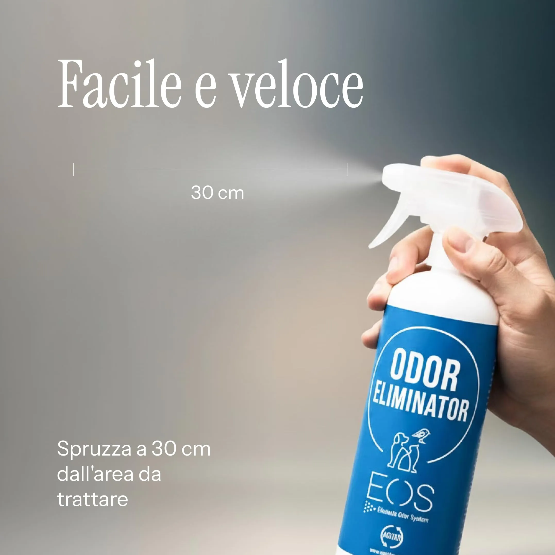 EOS Elimina Odori Animali Domestici Spray Neutralizzatore 1L - immagine 6