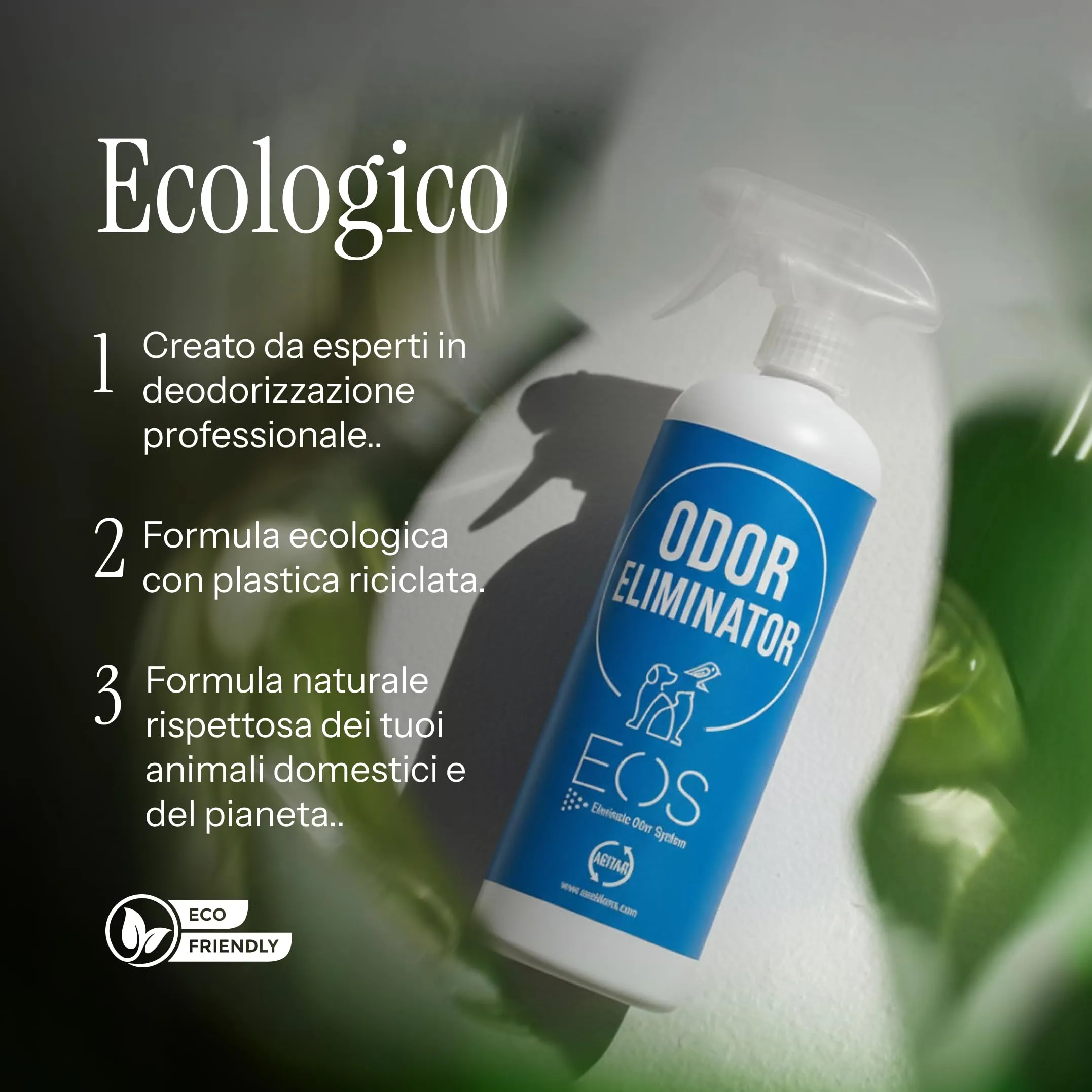 EOS Elimina Odori Animali Domestici Spray Neutralizzatore 1L - immagine 8