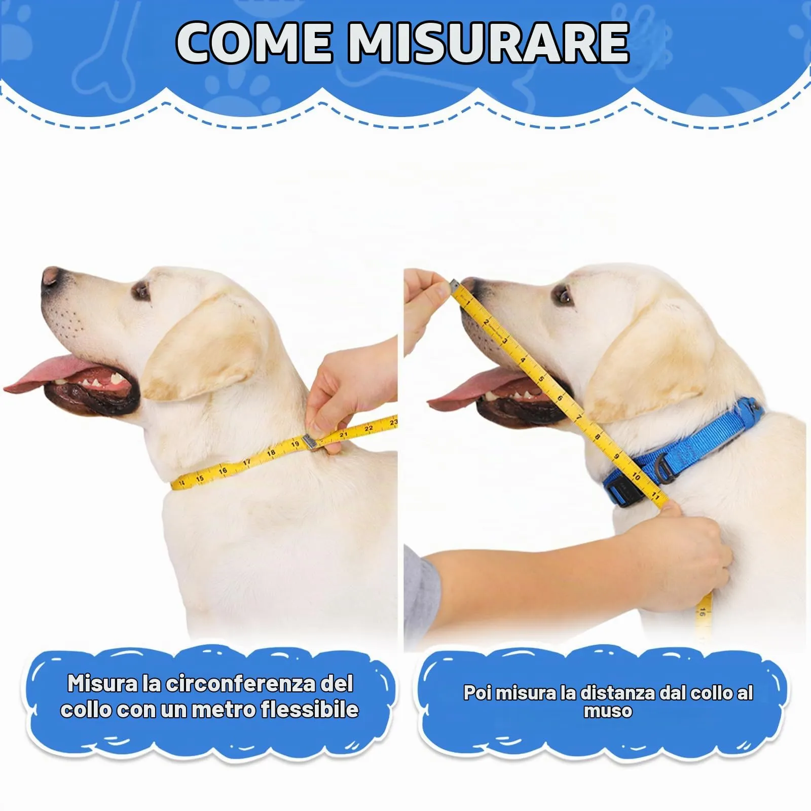 ICOYEA Collare Elisabettiano Morbido per Cani, Cono Post-Operatorio Anti-Leccamento e Anti-Morso, Traspirante (Blu, Size 5) - immagine 4