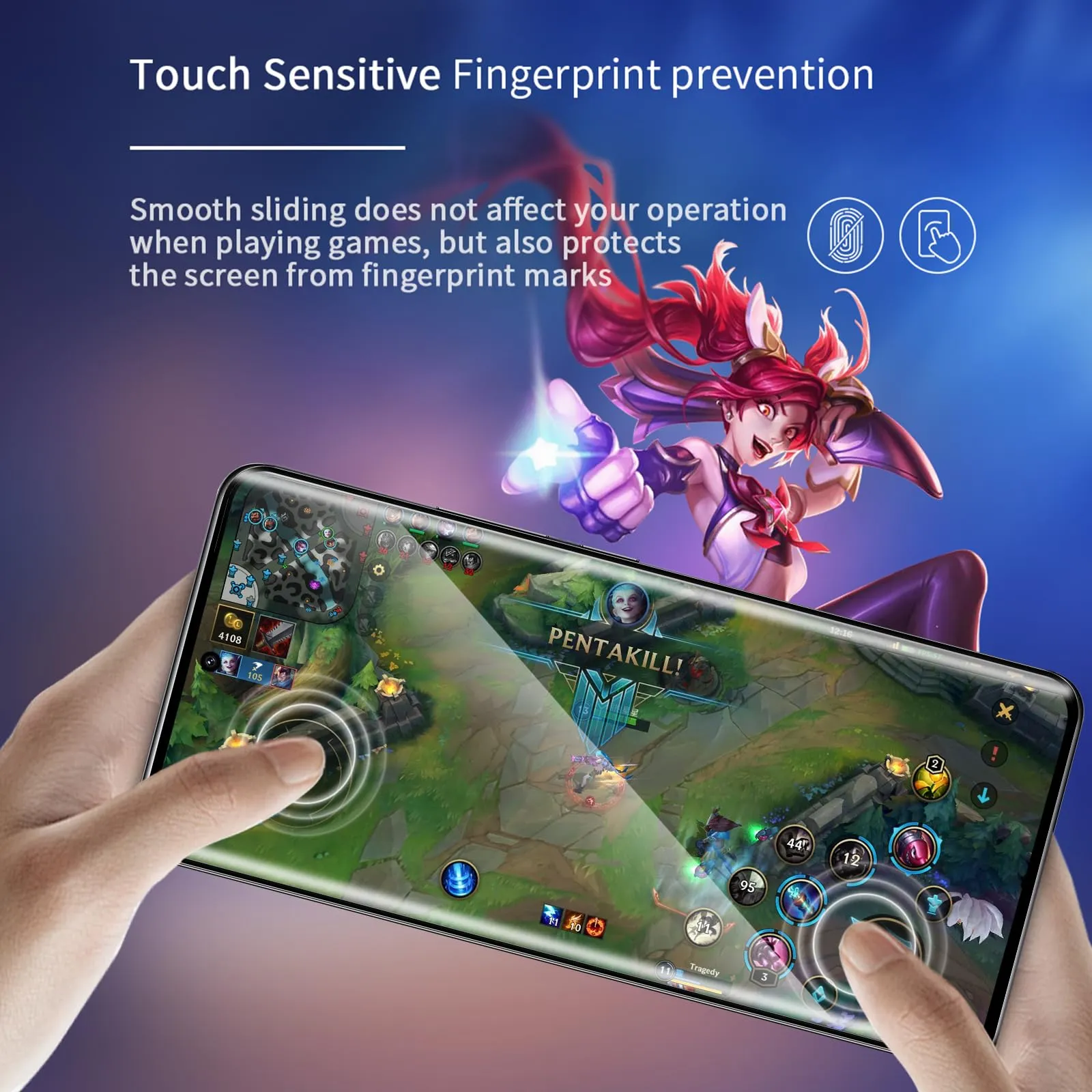 ELYCO Vetro Temperato per Xiaomi Redmi Note 14 Pro 5G / POCO X7 5G, 2+2 Pezzi - immagine 4