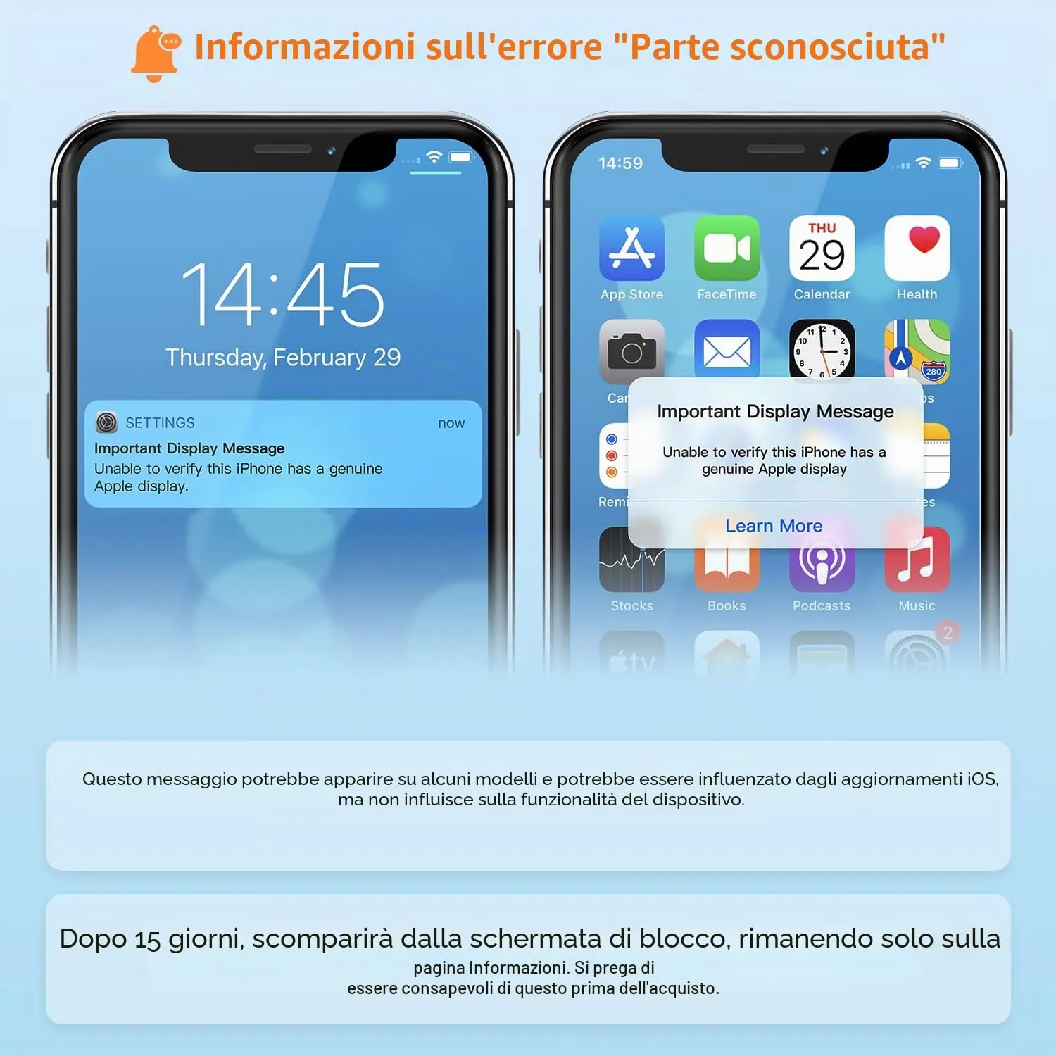 GULEEK Display per iPhone 15 Pro, Schermo LCD FHD COF 6,1", Touch Screen Integrato - immagine 6