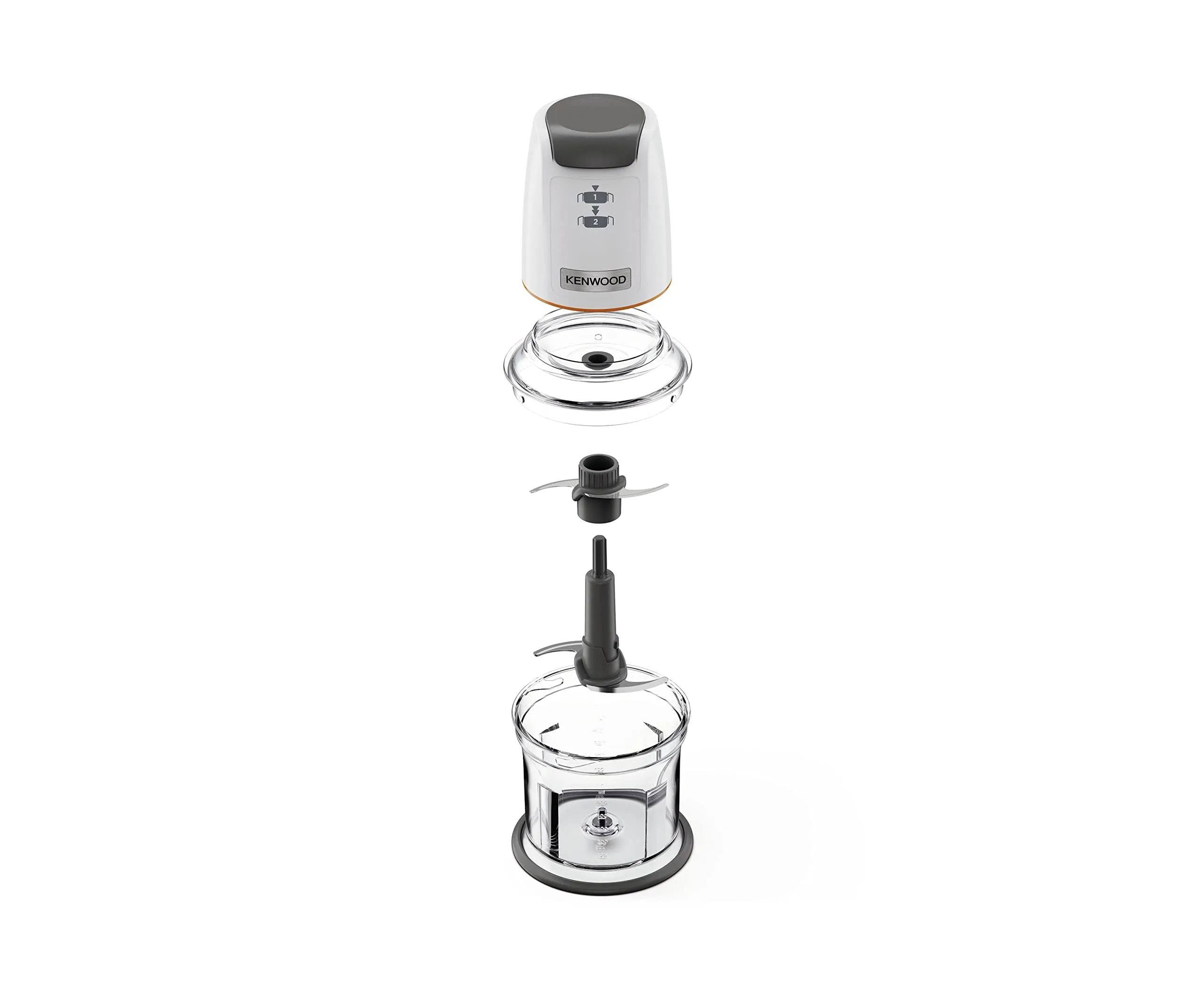 Kenwood EasyChop CHP61.000WH Tritatutto, 500W, 0.5L, Bianco - immagine 3