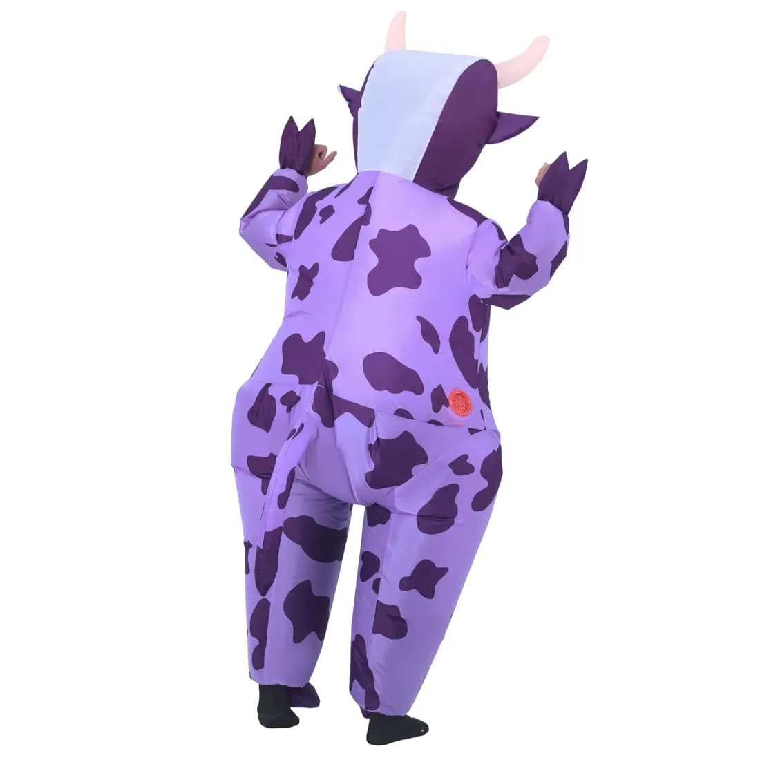 JASHKE Costume da Mucca Gonfiabile per Adulti Unisex - immagine 4