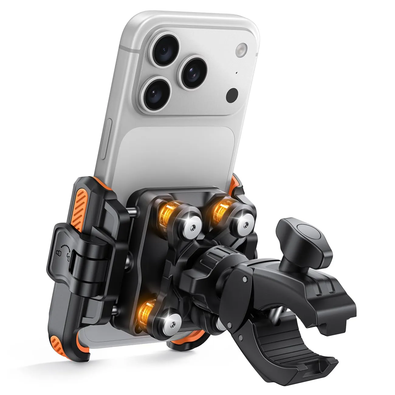 Lamicall Supporto Telefono Moto e Bici Antivibrazione - immagine 1