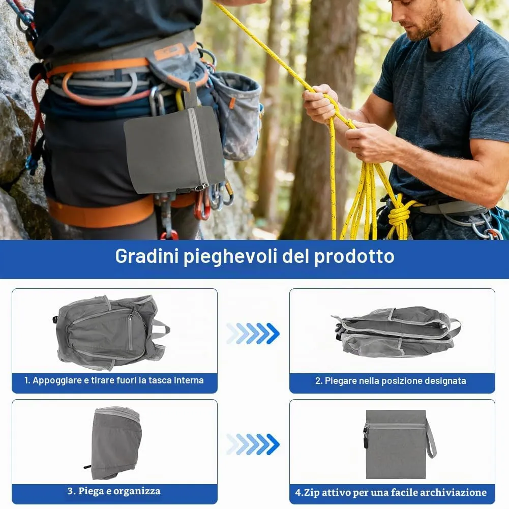 HOTUT Zaino Trekking 10 Litri per Escursionismo e Campeggio - immagine 5