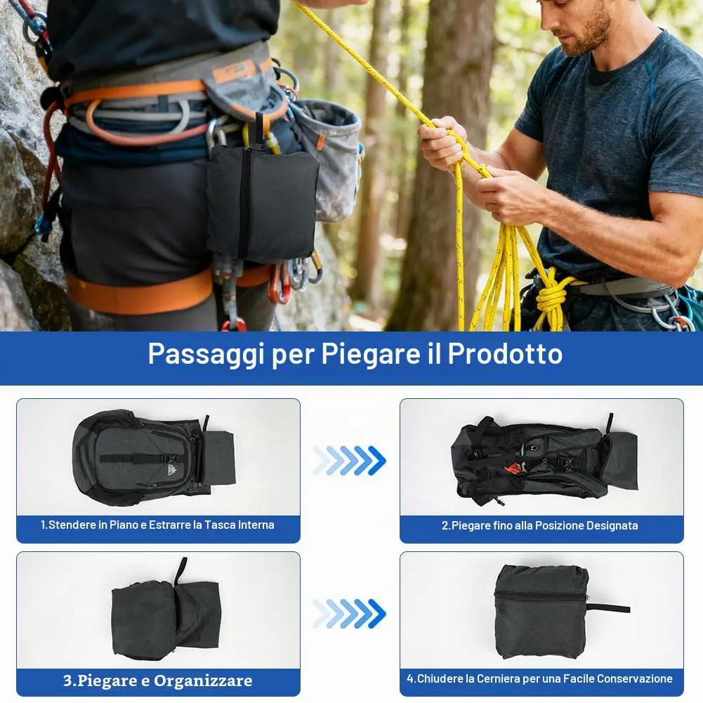 HOTUT Zaino Trekking 15 Litri per Escursionismo e Campeggio - immagine 6