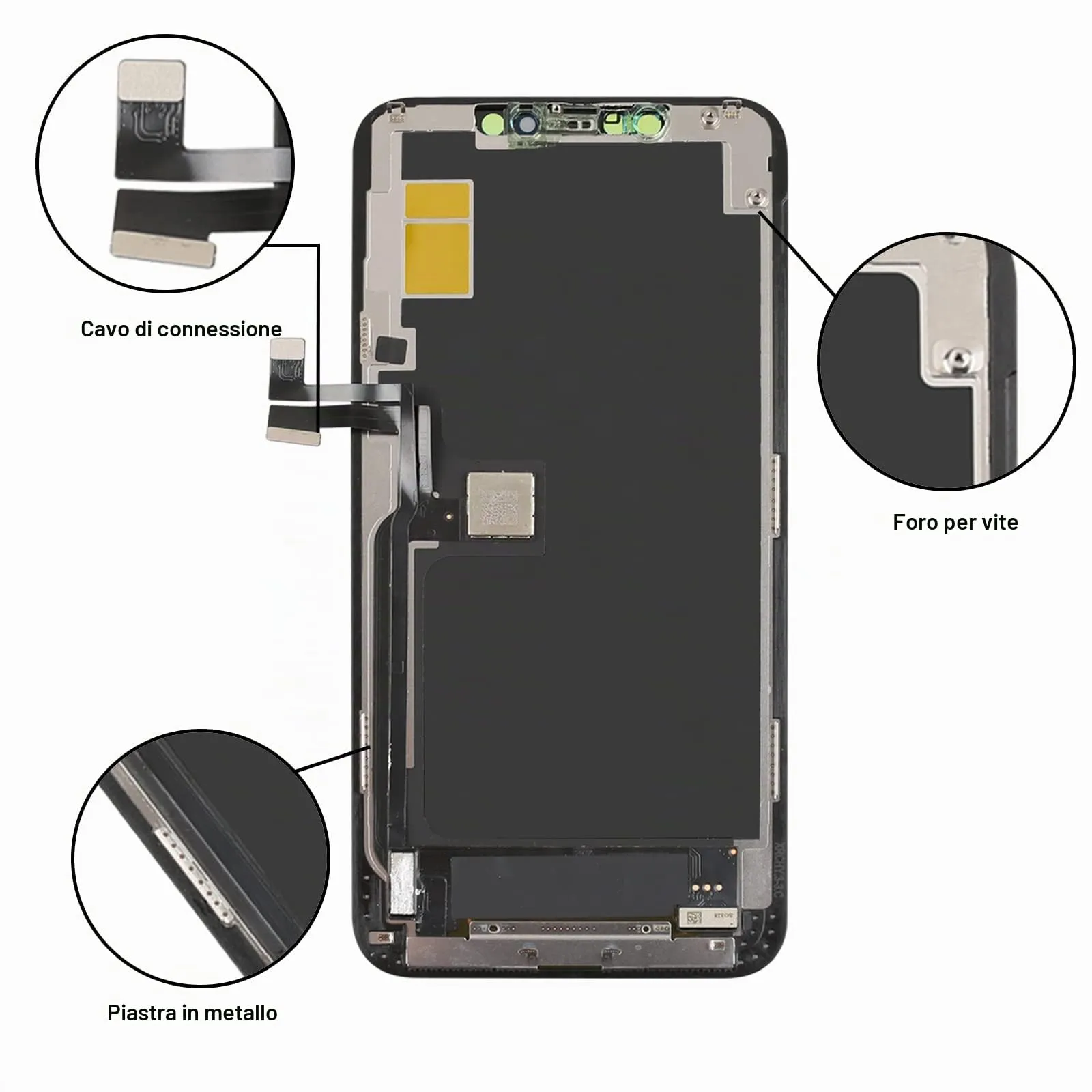 LL TRADER Schermo LCD 6,5'' per iPhone 11 Pro Max e Kit di Riparazione - immagine 5