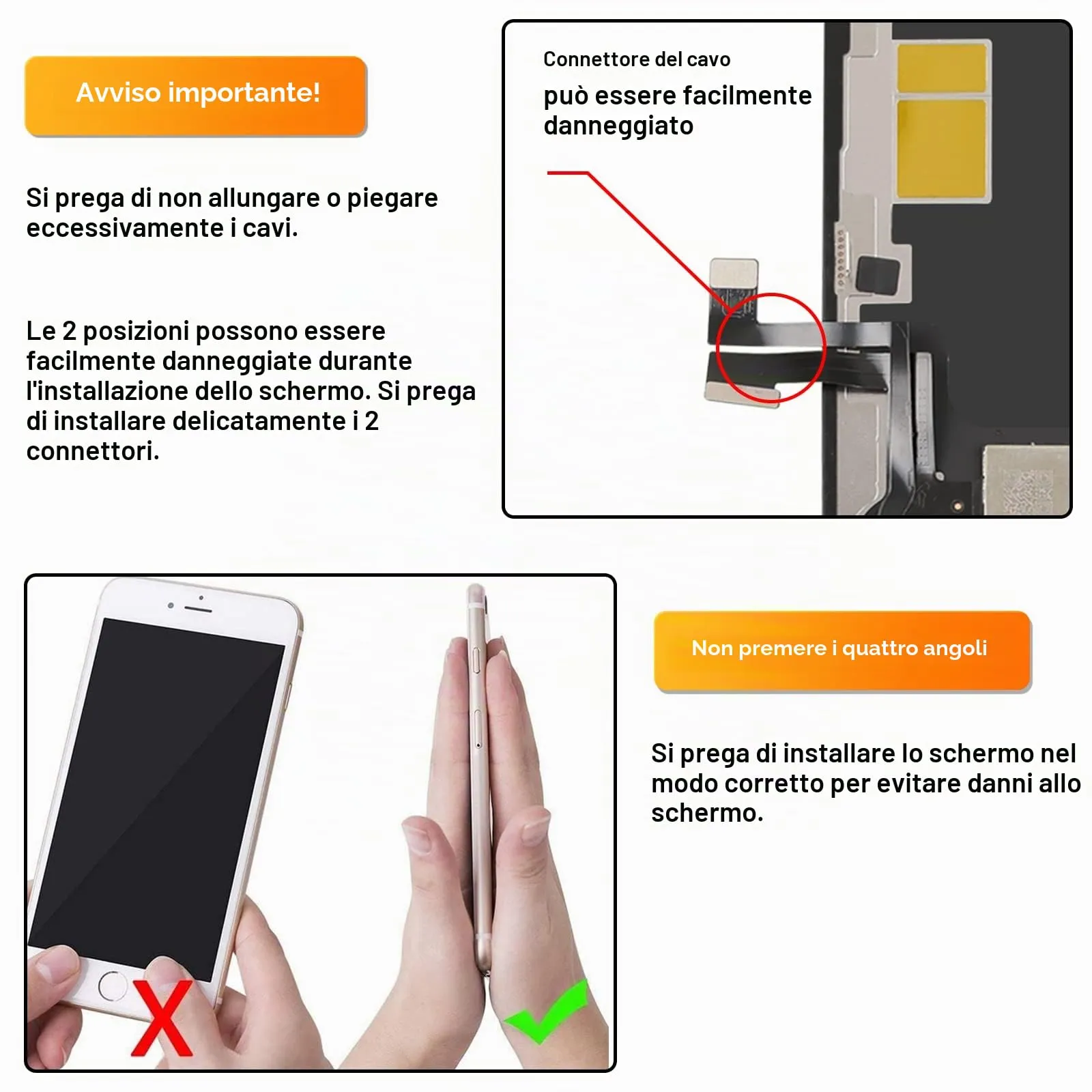 LL TRADER Schermo LCD 6,5'' per iPhone 11 Pro Max e Kit di Riparazione - immagine 6