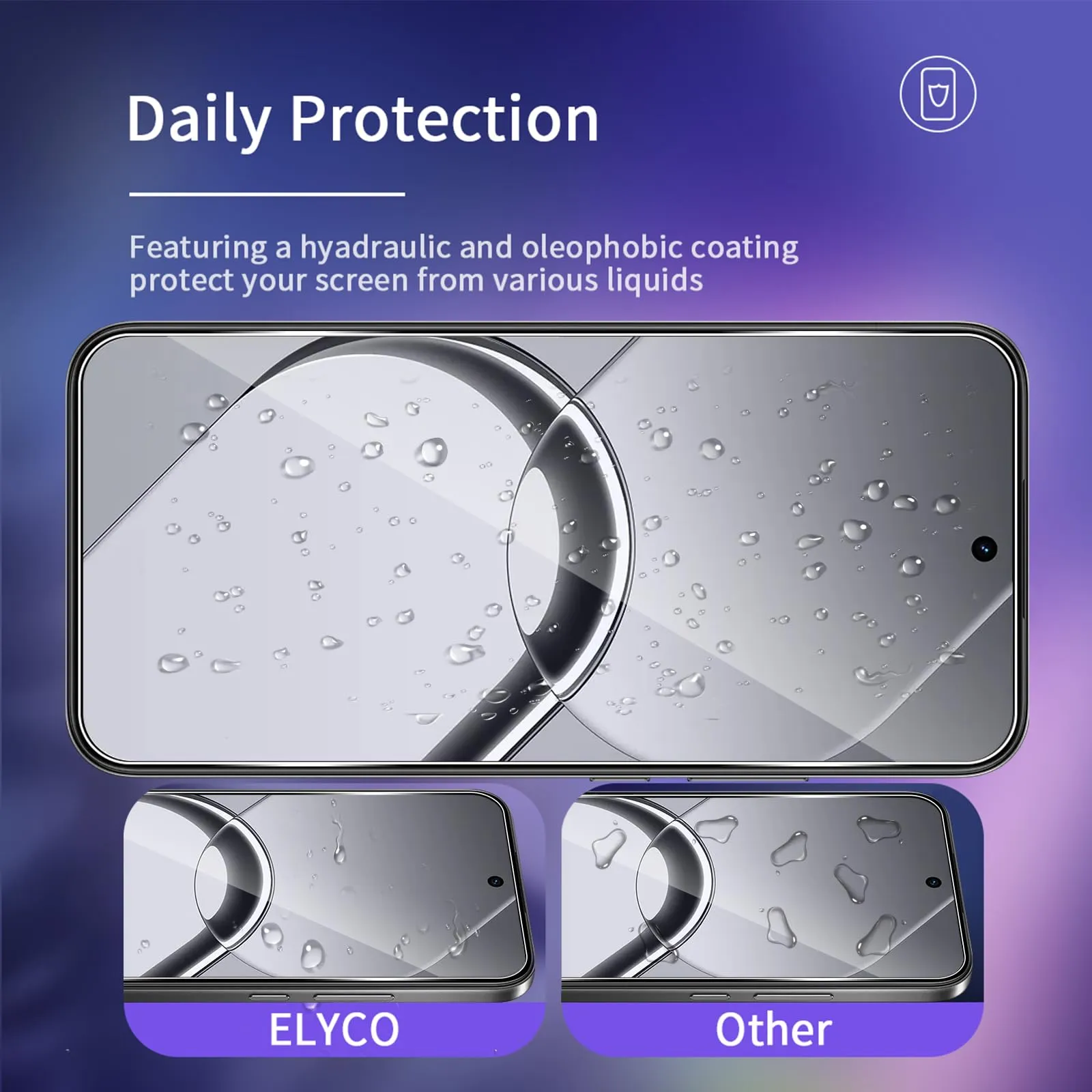 ELYCO Vetro Temperato per Realme 16 5G, 2+2 Pezzi - immagine 2