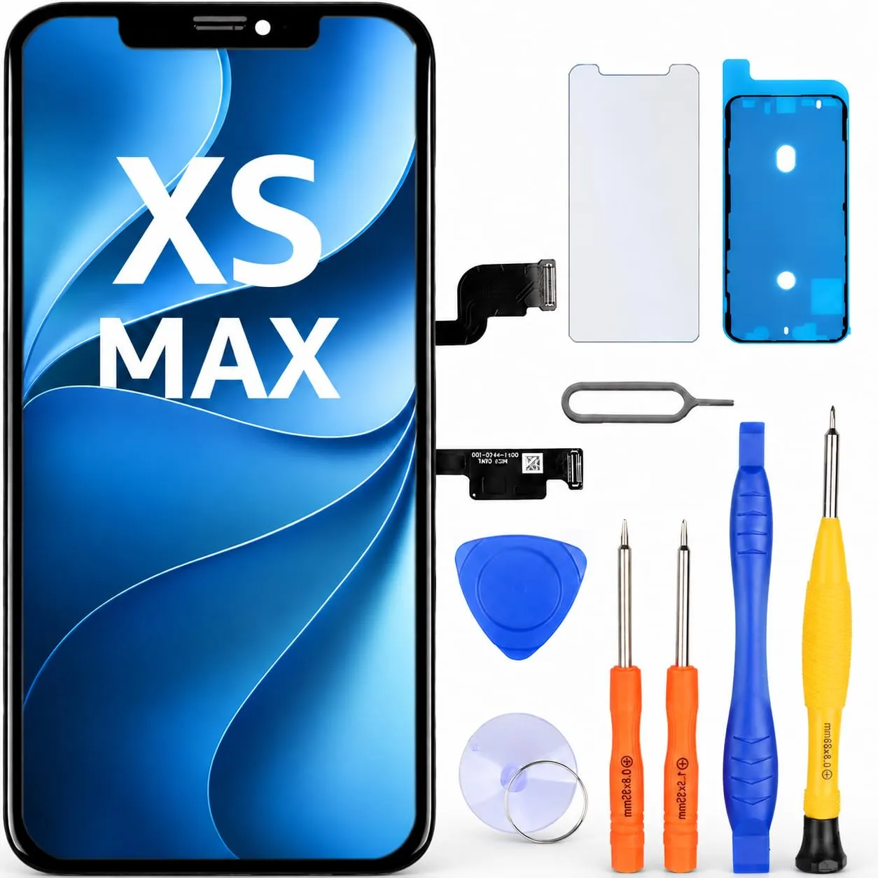 LL TRADER Schermo LCD per iPhone XS Max 6,5'' con Kit di Riparazione - immagine 1