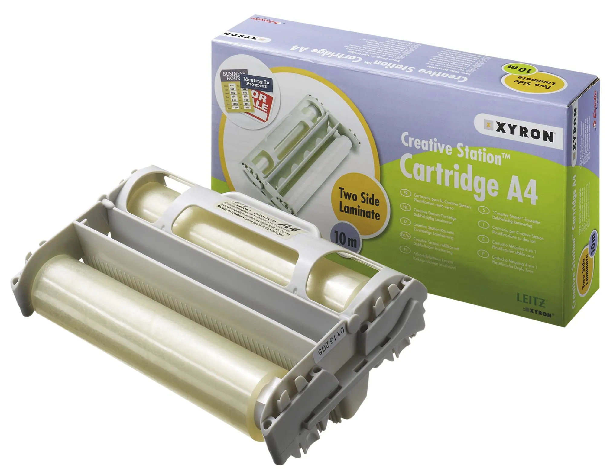 Esselte Xyron Bobina di Ricambio Plastificatrici A4 80 Micron 21 cm x 10 m - immagine 3