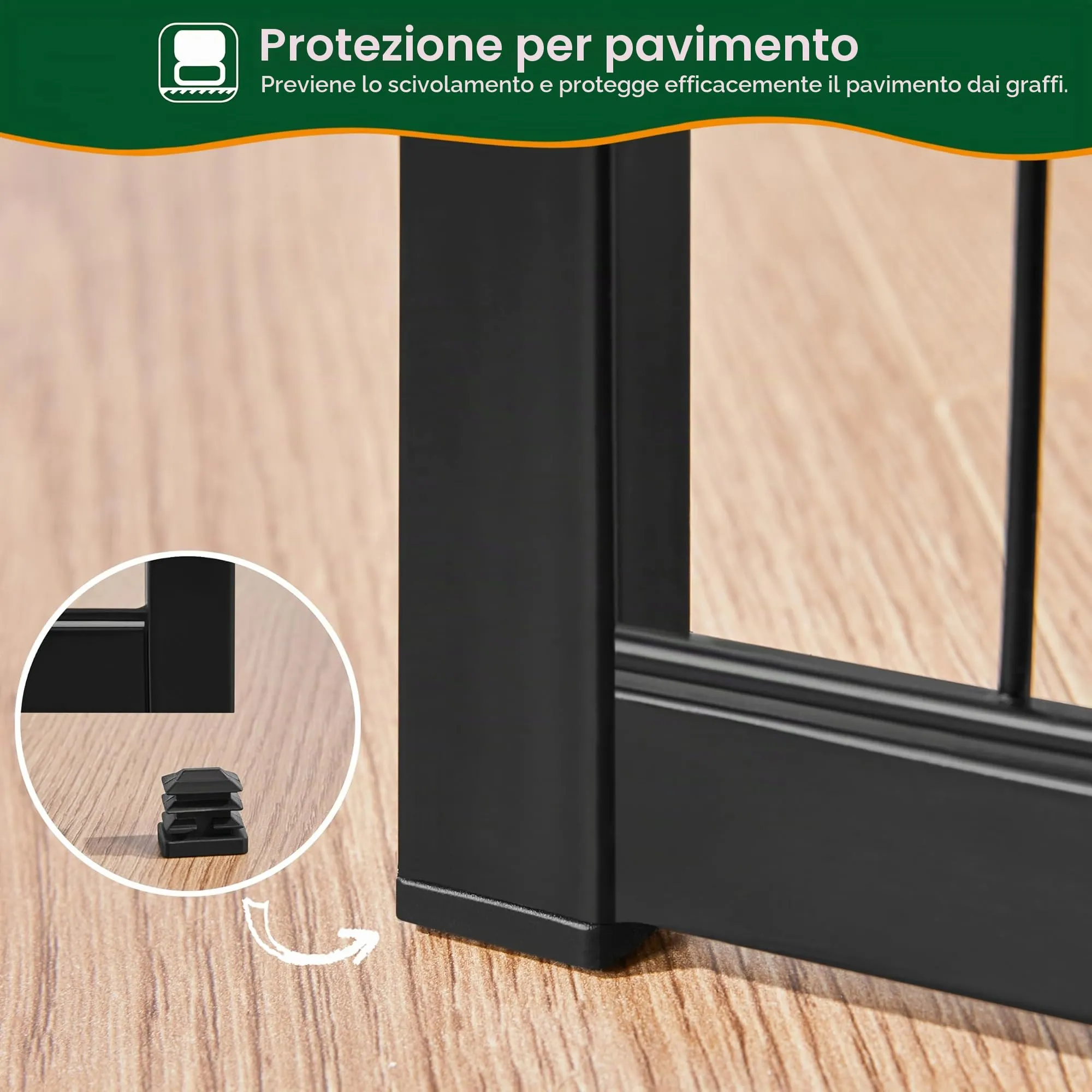 Yaheetech Recinto per Cani Cuccioli Pieghevole e Portatile, 16 pz, 63 x 63 cm - immagine 7