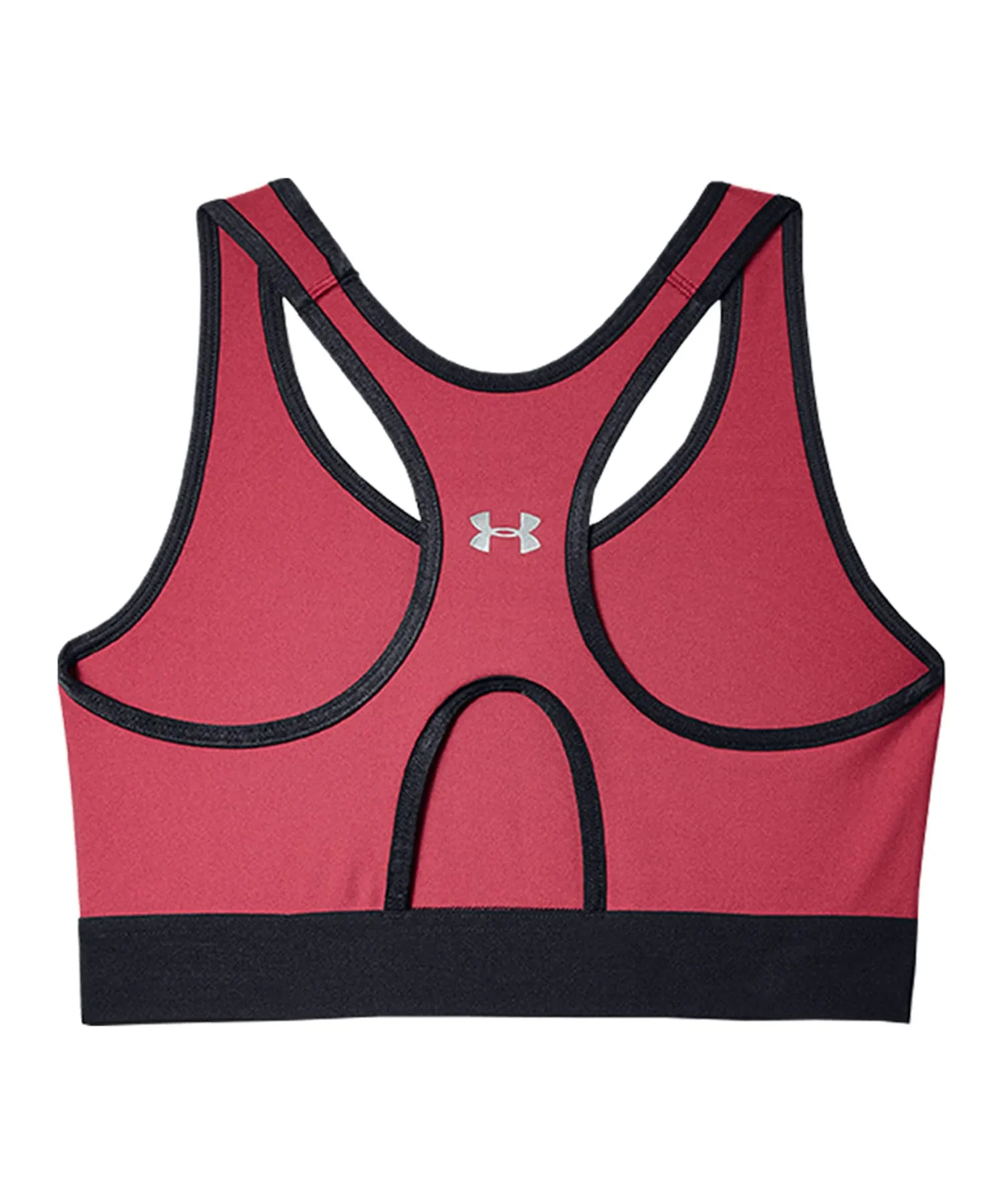 Under Armour Mid Keyhole Sport Bra, Impulse Pink/Black, XS - immagine 2