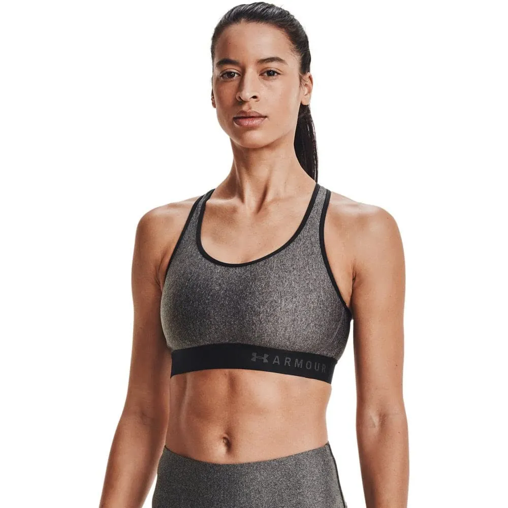 Under Armour Armour Mid Keyhole Heather Bra - immagine 1