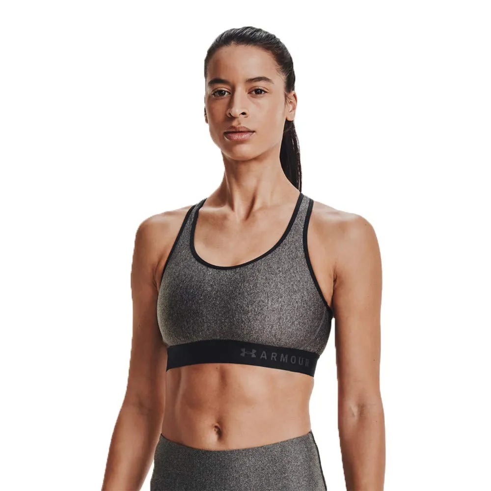 Under Armour Armour Mid Keyhole Heather Bra - immagine 2