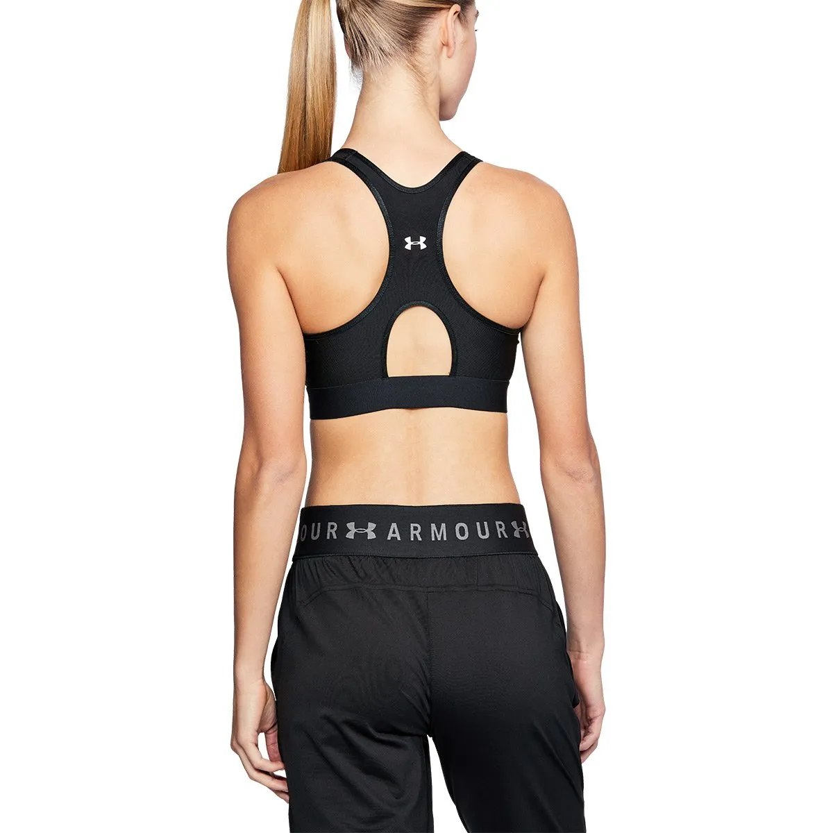 Under Armour Mid Keyhole Reggiseno Sportivo Donna - immagine 3