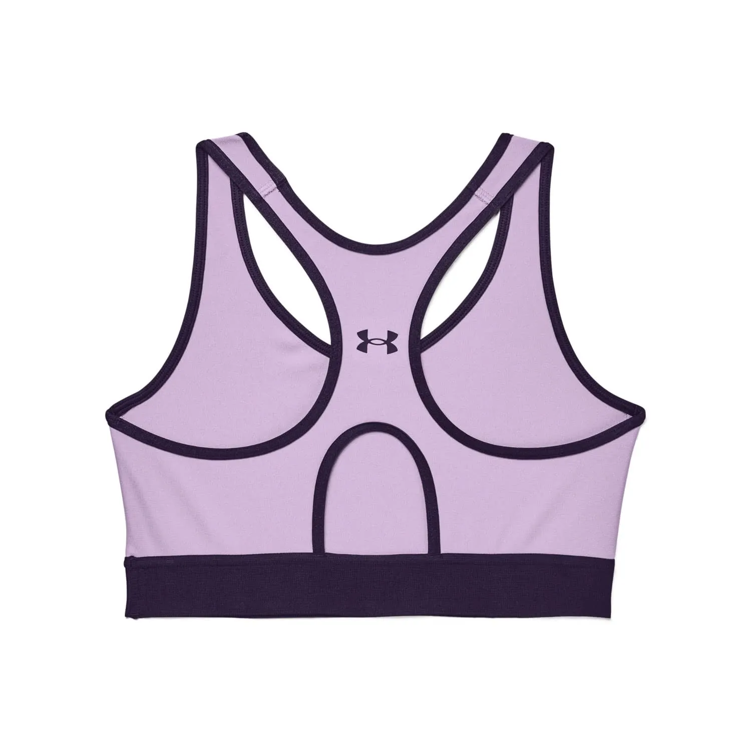 Under Armour Women's Armour Mid Keyhole Sports Bra - Octane/Cloudless Sky, Large - immagine 4