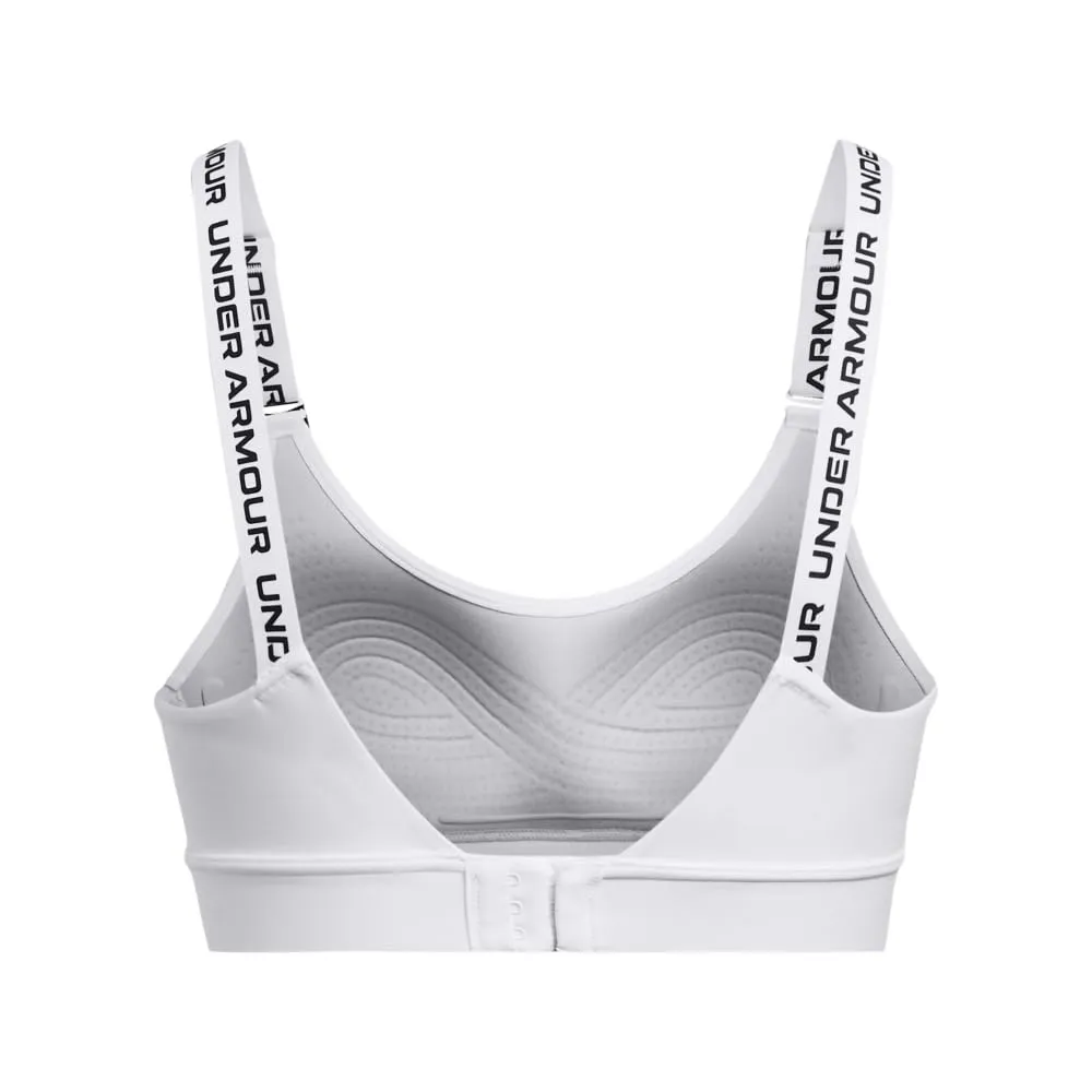 Under Armour UA Infinity Mid 2.0 Bra - White, Large - immagine 7