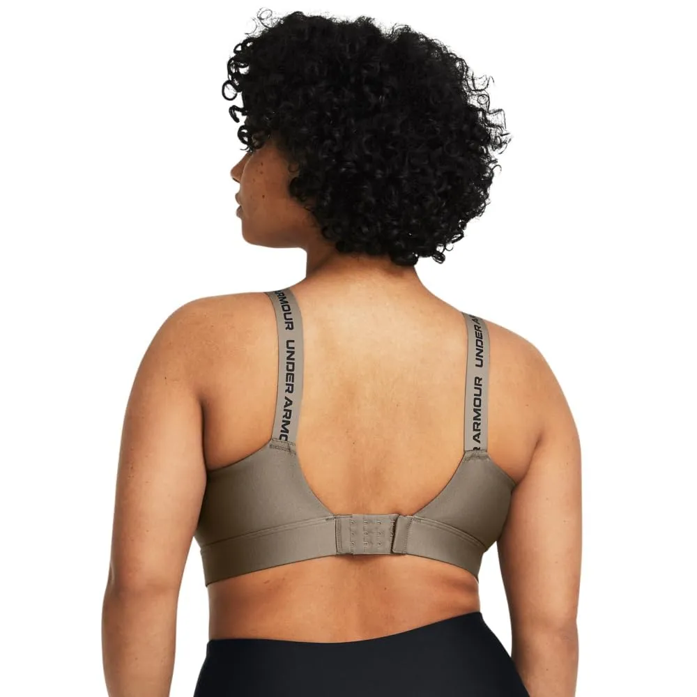 Under Armour UA Infinity Mid Bra - Taupe Dusk / Nero - XS/AC - immagine 6