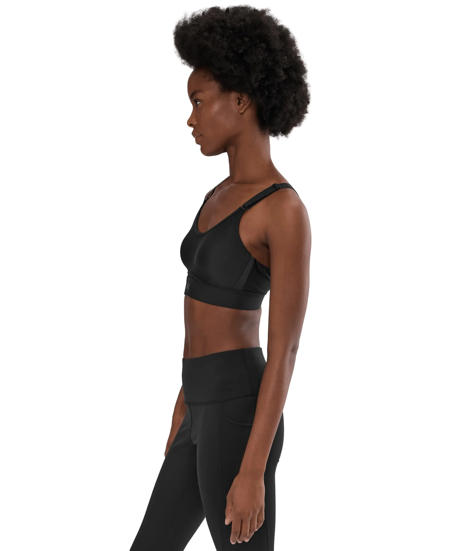 Under Armour Reggiseno Sportivo Donna Infinity Mid Impact Nero/Nero XS D-DD - immagine 3