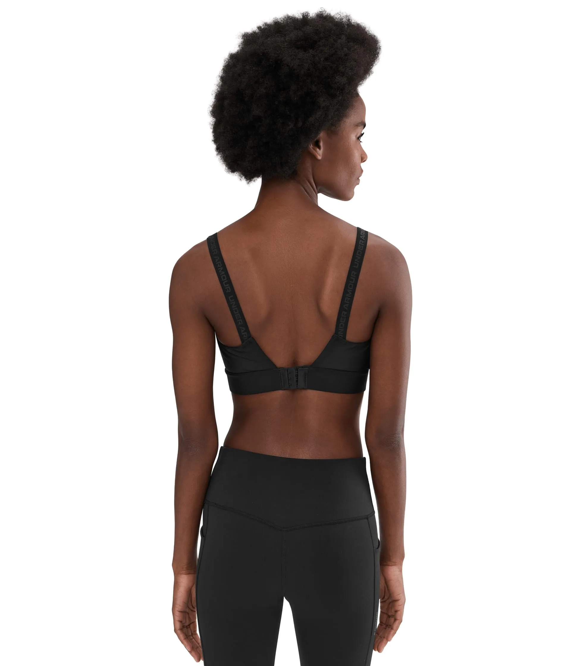 Under Armour Reggiseno Sportivo Donna Infinity Mid Impact Nero/Nero XS D-DD - immagine 4