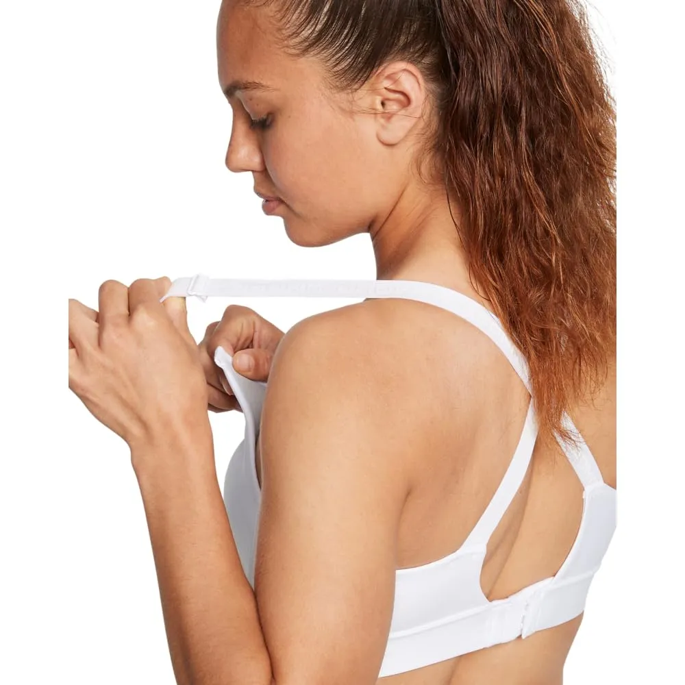 Under Armour Women's Infinity Mid Impact Sports Bra, White, Medium D-DD - immagine 8