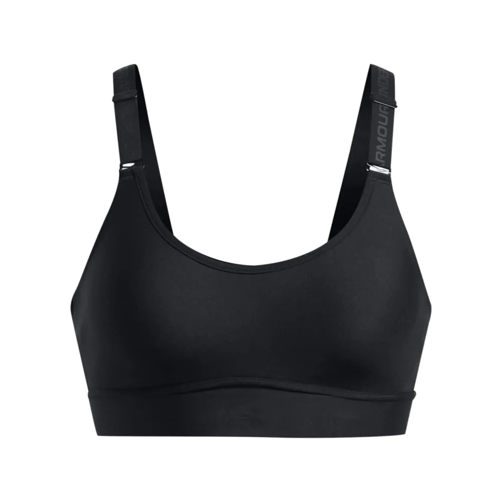 Under Armour Infinity Mid 2.0 Reggiseno - Nero/Nero - XS A-C - immagine 3
