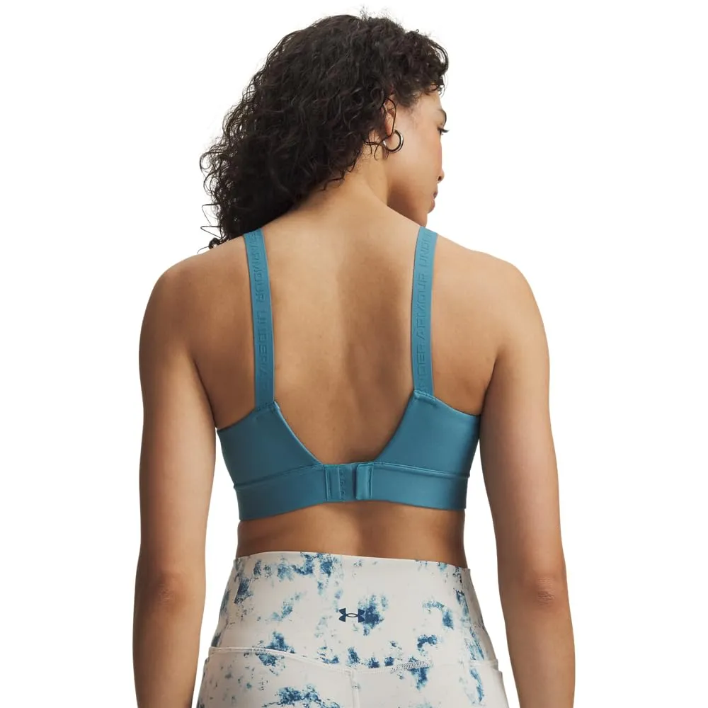 Under Armour Infinity Mid Impact Sport Bra, Boundless Blue, X-Large D/DD - immagine 2