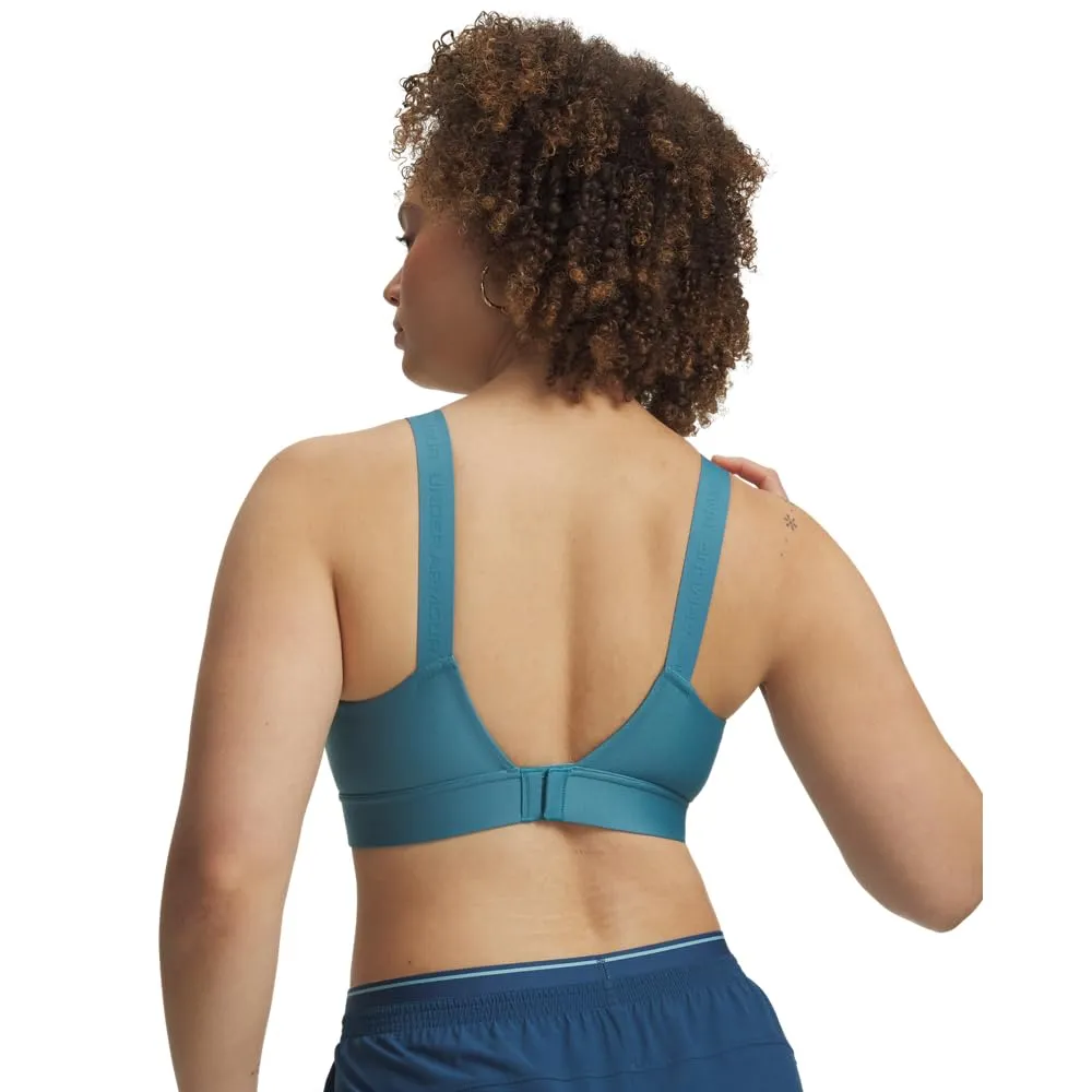 Under Armour Infinity Mid Impact Sport Bra, Boundless Blue, X-Large D/DD - immagine 4