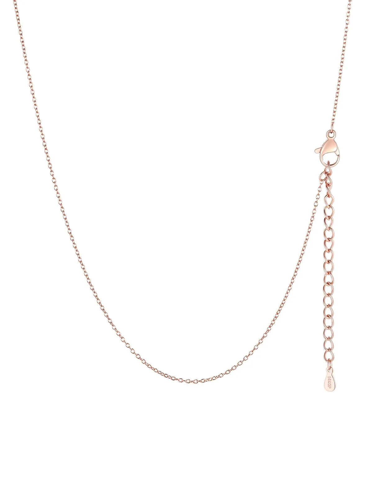 FaithHeart Collana Catenina Donna in Acciaio Inossidabile 1mm Oro, 35cm - immagine 1