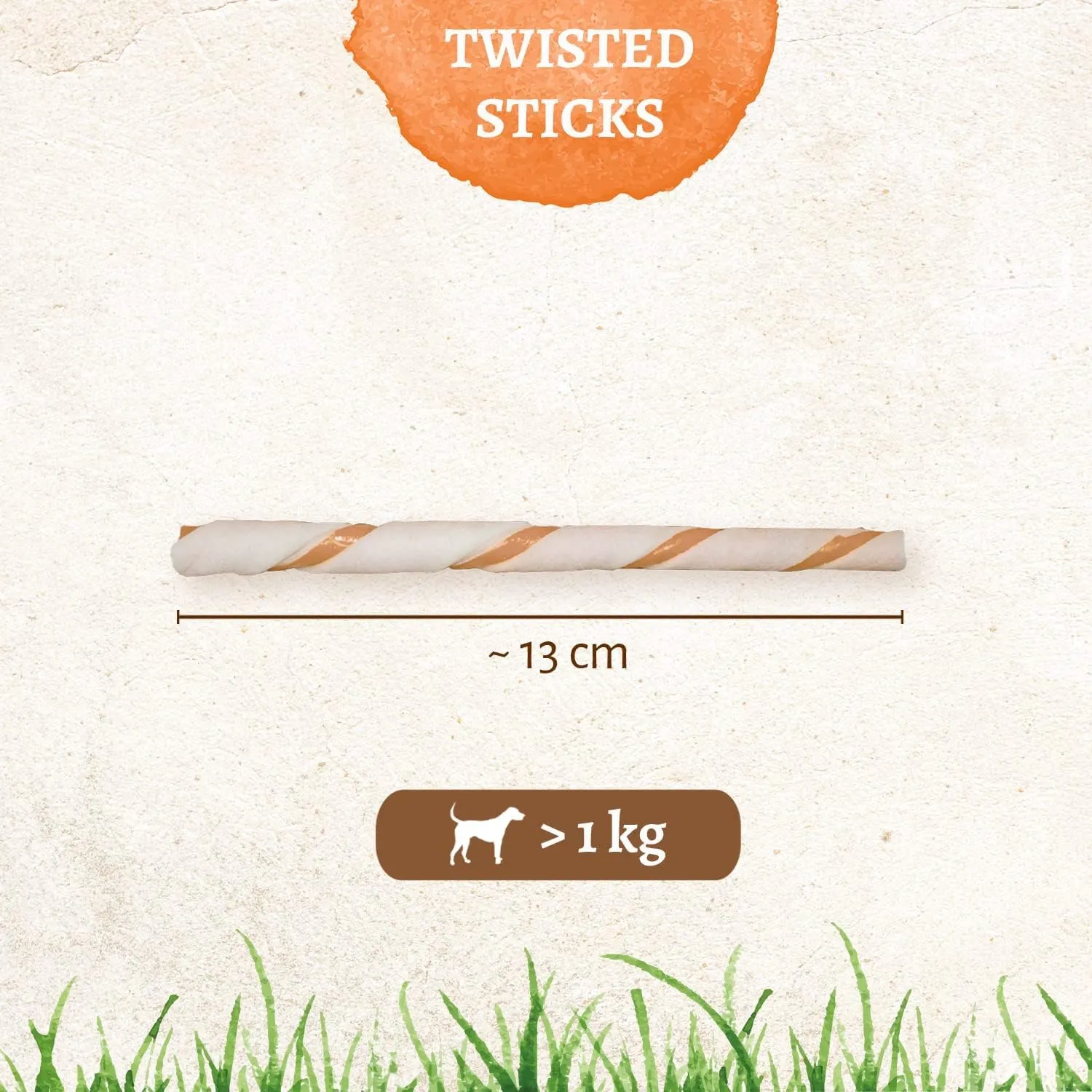 8in1 Delights Twisted Sticks Stick masticabili per cani, 35 Pezzi - immagine 5