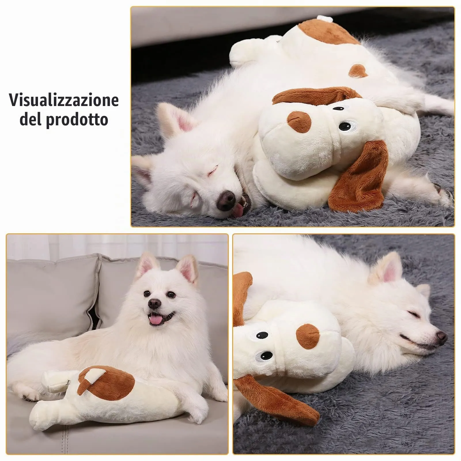 WEOK Giocattolo per cani con battito cardiaco per cuccioli e gatti - immagine 7