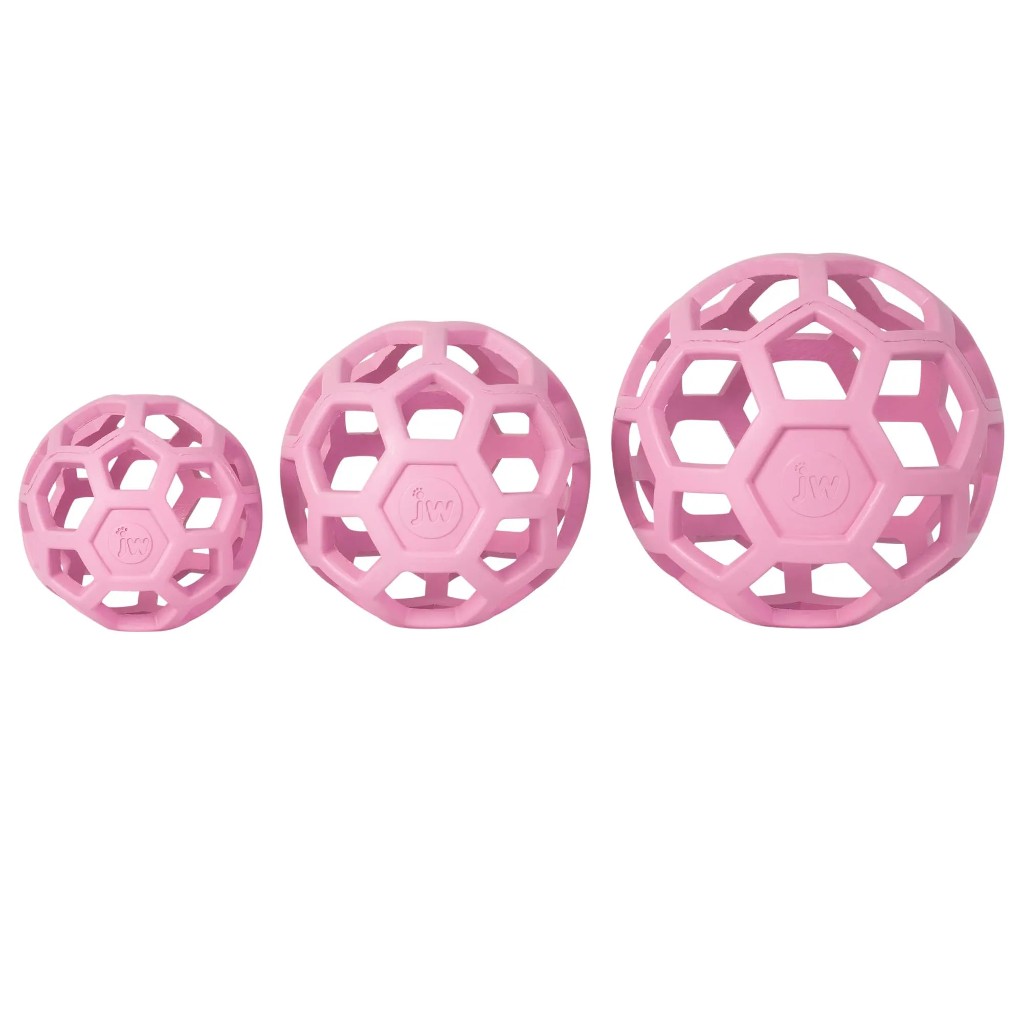 JW Hol-ee Roller Gioco per cani, Taglia piccola, 7,5 cm, Rosa - immagine 3