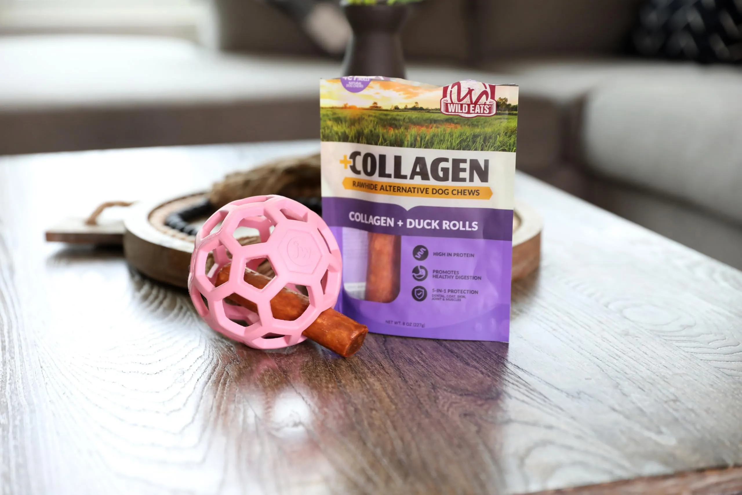 JW Hol-ee Roller Giocattolo per cani, Misura Media, 11,5 cm, Rosa - immagine 5
