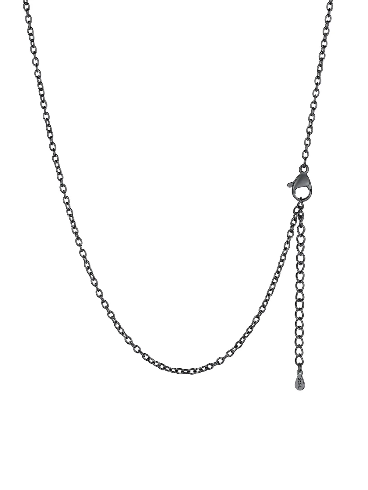 FaithHeart Collana Catenina Donna in Acciaio Inossidabile 2mm 60cm Colore Oro - immagine 1