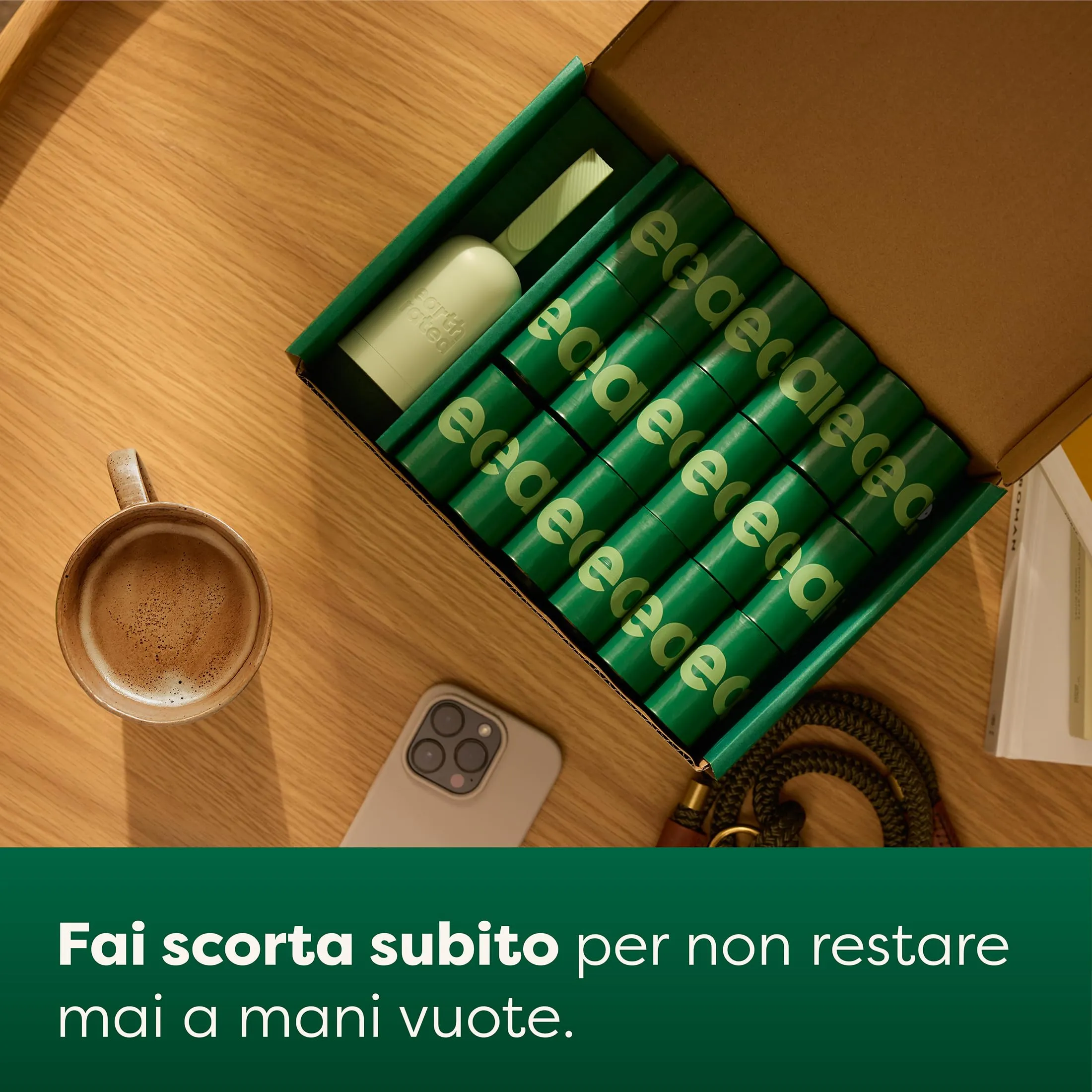 Earth Rated Dispenser e Sacchetti per Cani, Profumati alla Lavanda, 1 Dispenser e 900 Sacchetti - immagine 2