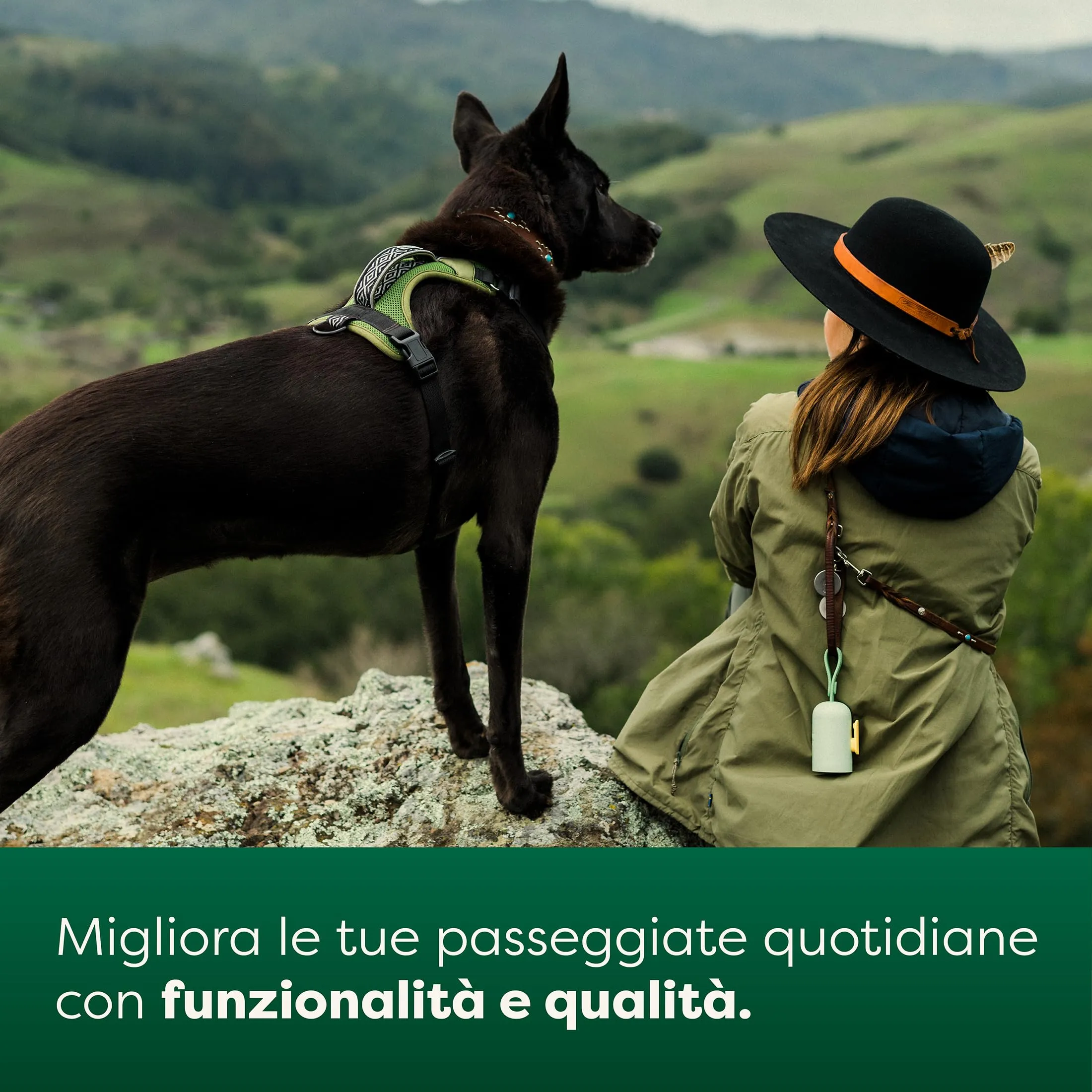 Earth Rated Dispenser per sacchetti igienici per cani con 15 sacchetti senza profumo - immagine 2