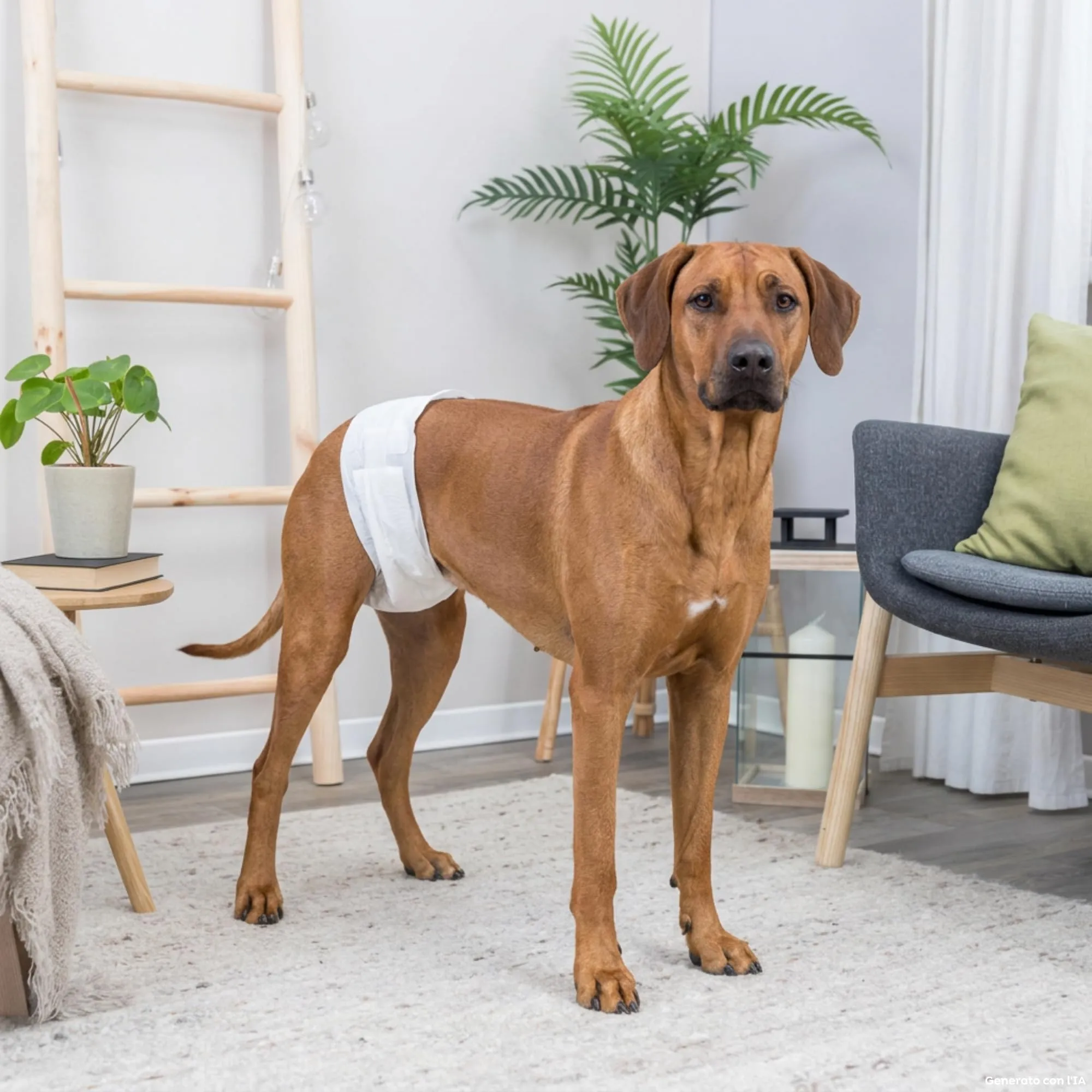 TRIXIE Pannolini per cani maschi, L-XL (60-80 cm), 12 pezzi - immagine 5