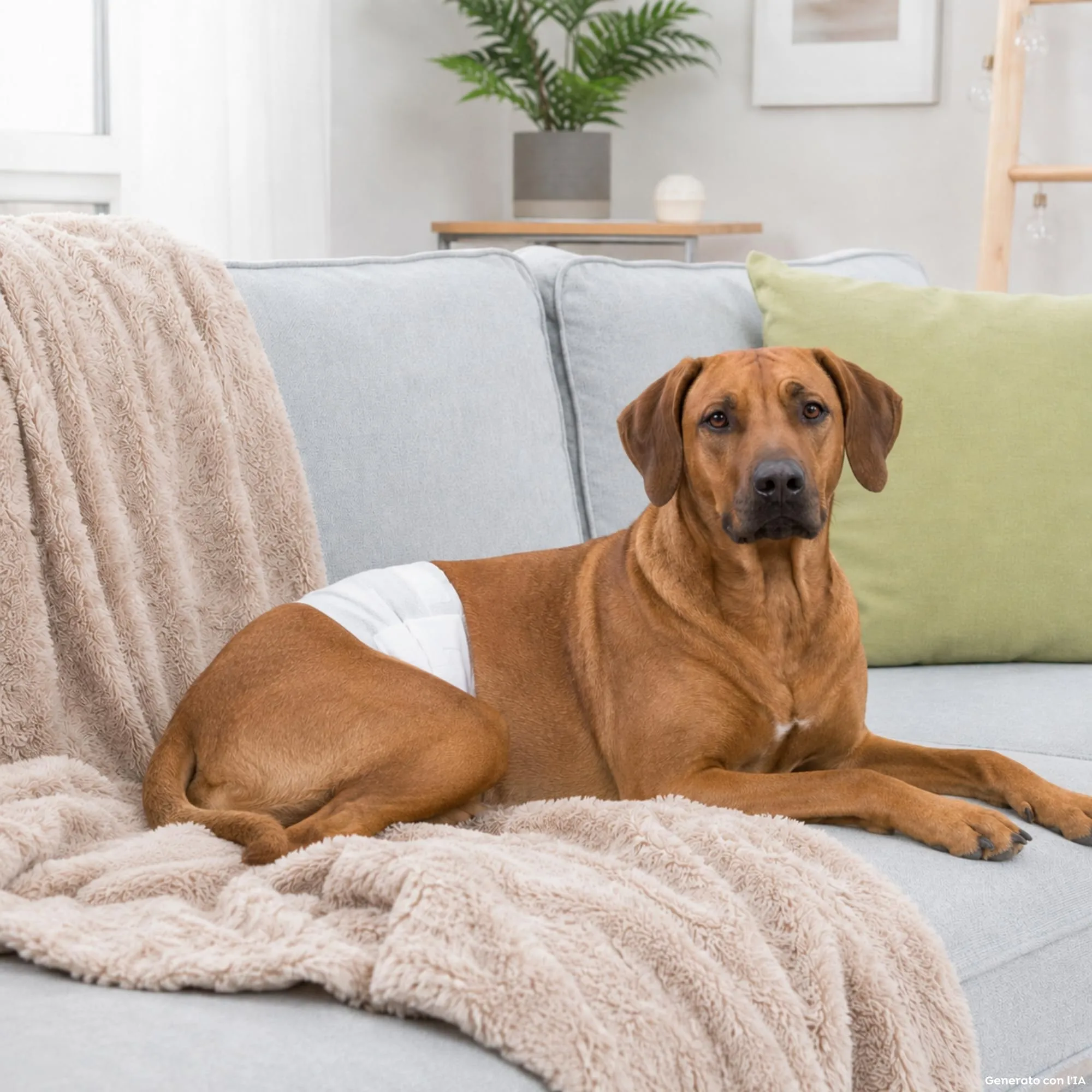 TRIXIE Pannolini per cani maschi, L-XL (60-80 cm), 12 pezzi - immagine 6