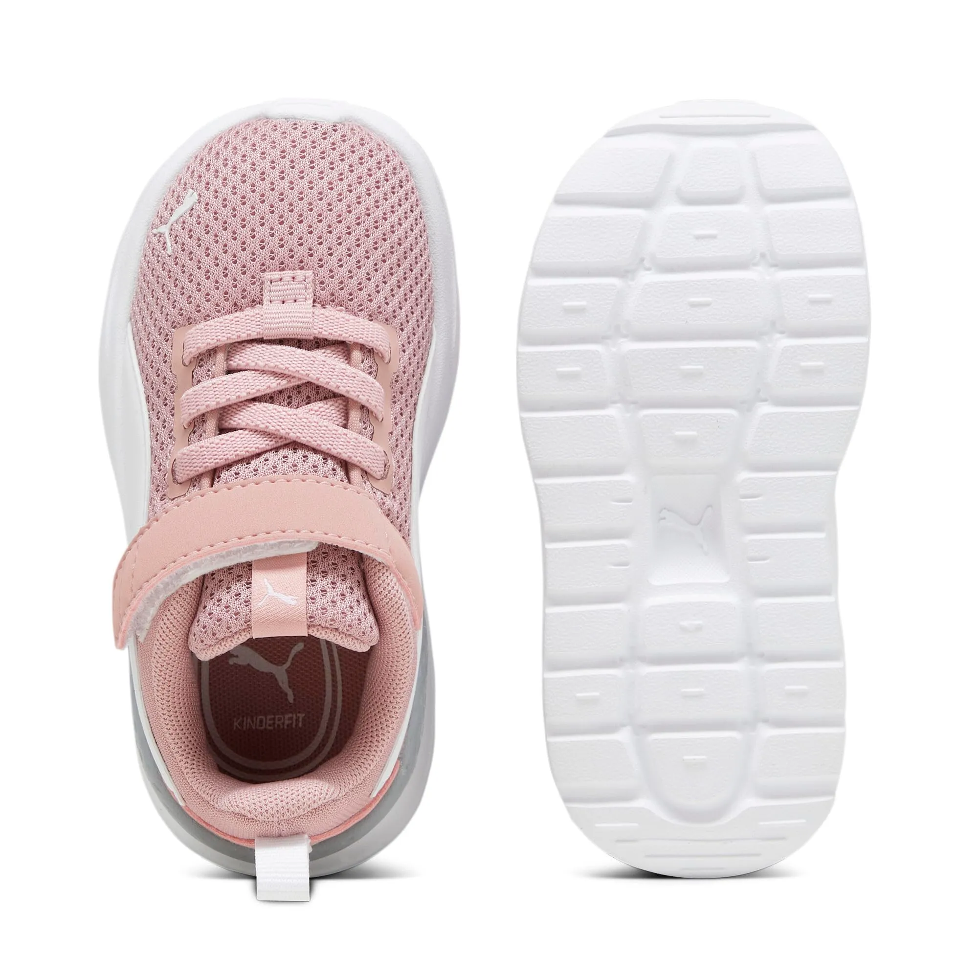 PUMA Anzarun Lite Ac Inf Unisex Kids' Sneakers - Peach Smoothie Puma White, 27 EU - immagine 4
