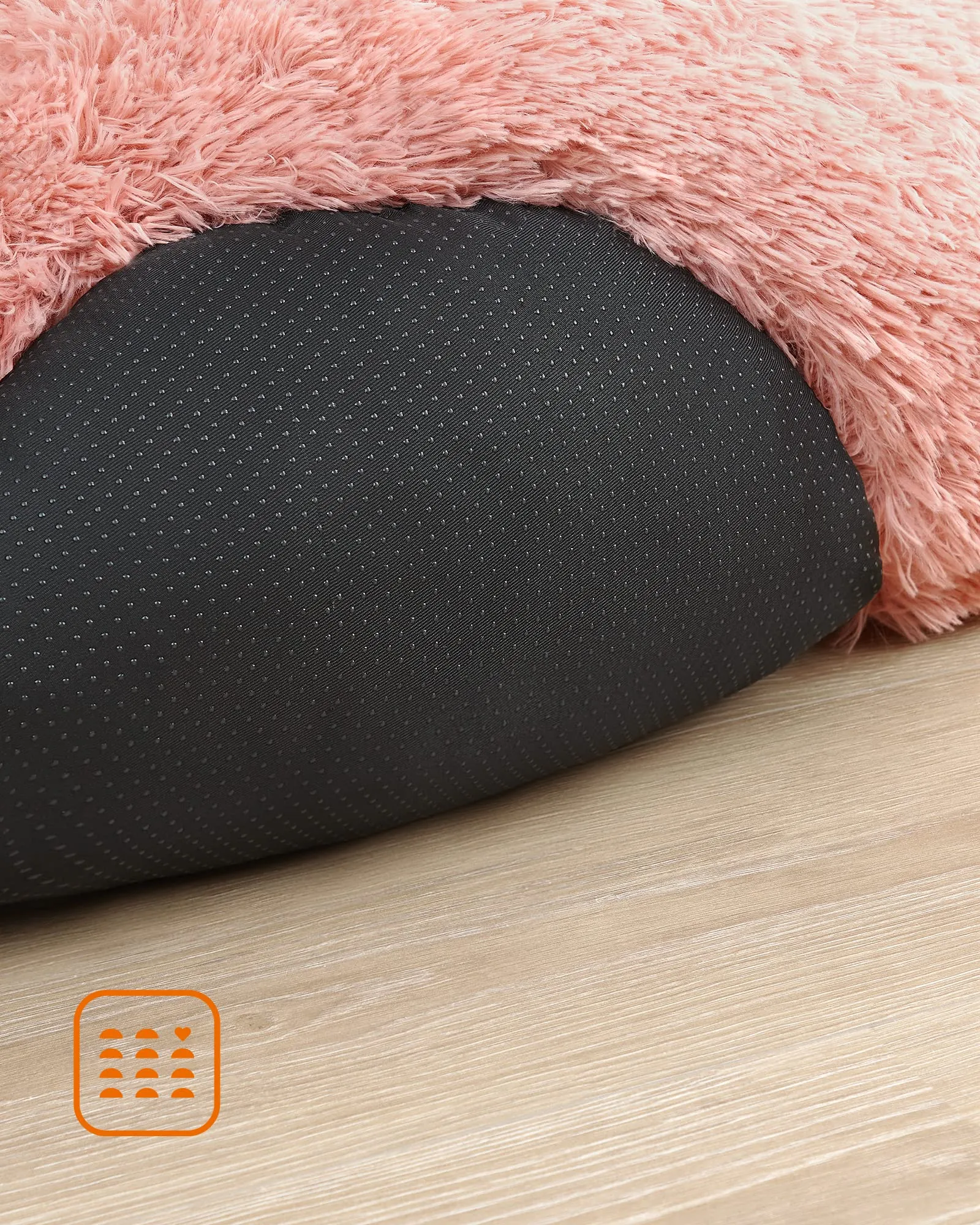 Feandrea Cuccia Cane a Ciambella Sfoderabile, Diametro 60 cm - immagine 7