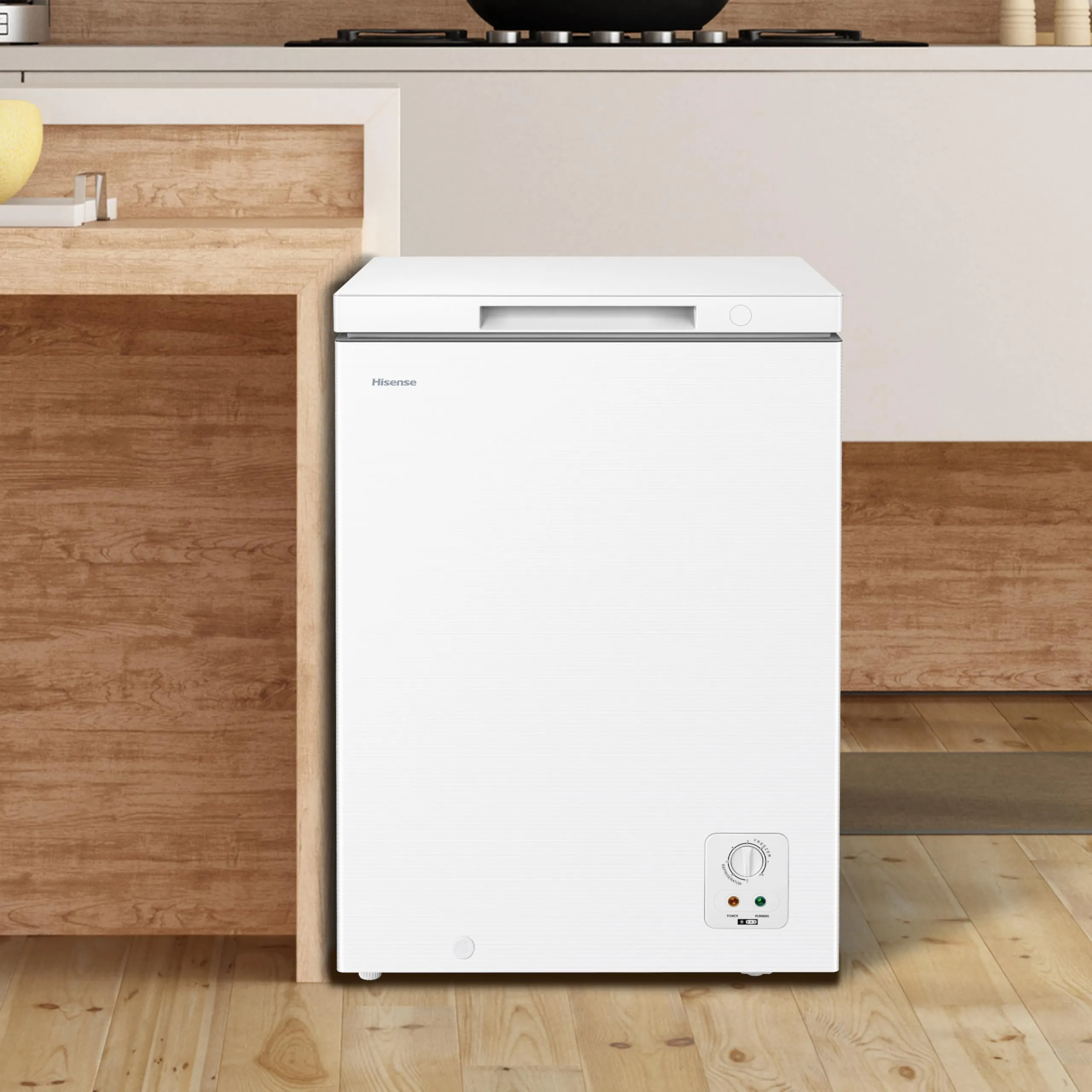 Hisense HCF100E Congelatore a Pozzetto 97 Litri, Bianco - immagine 10