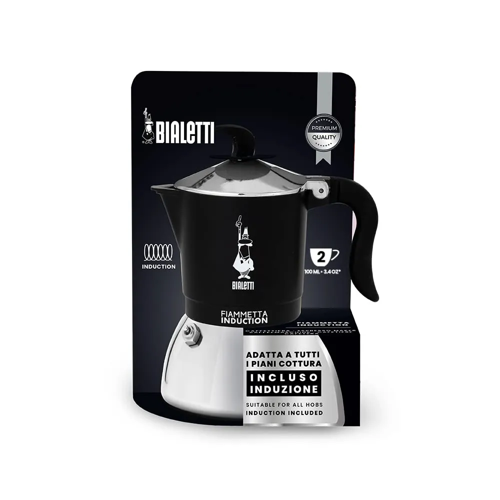 Bialetti Fiammetta 2 Cups Nero - immagine 4