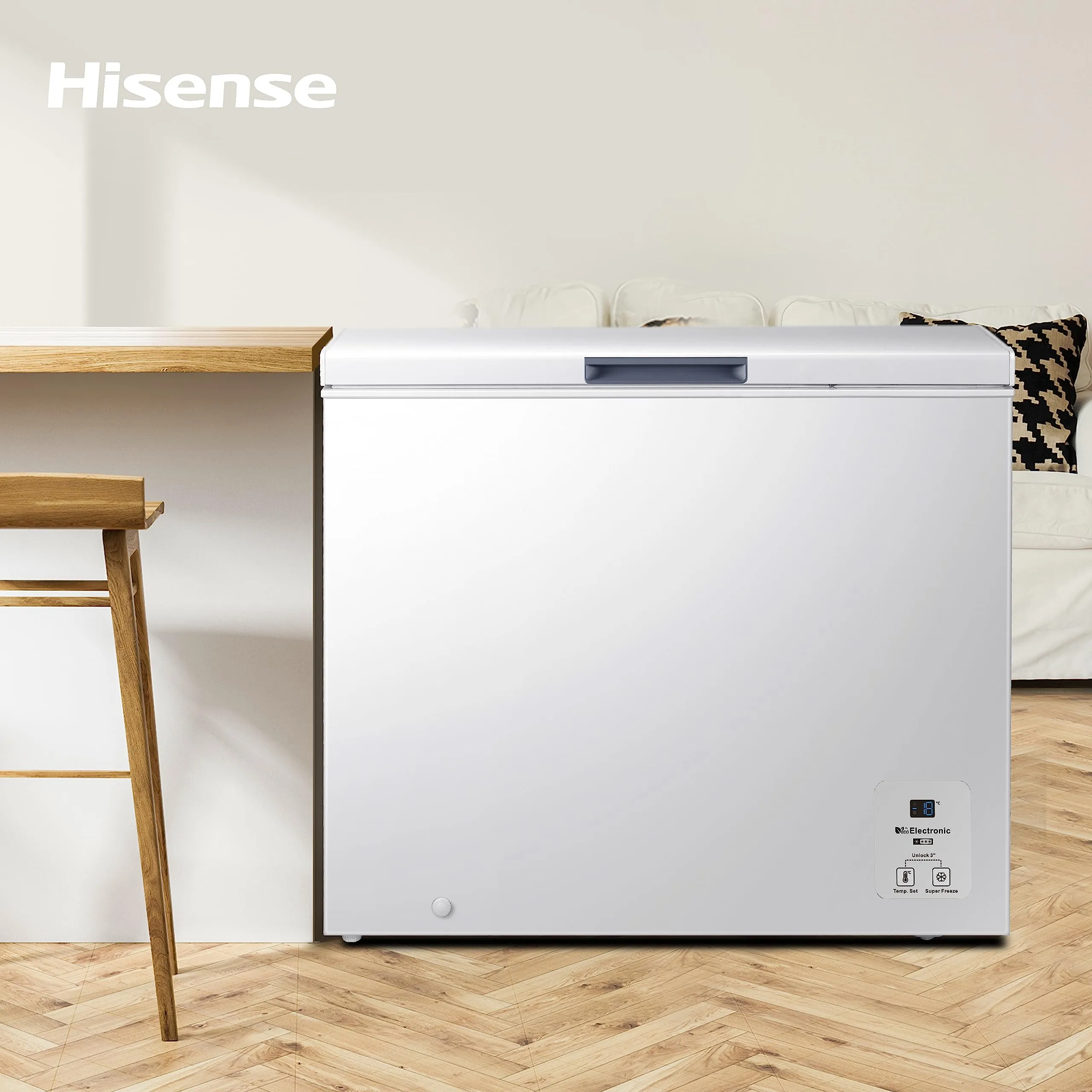 Hisense FC321D4AWLE Congelatore a Pozzo 248 L, Bianco - immagine 7